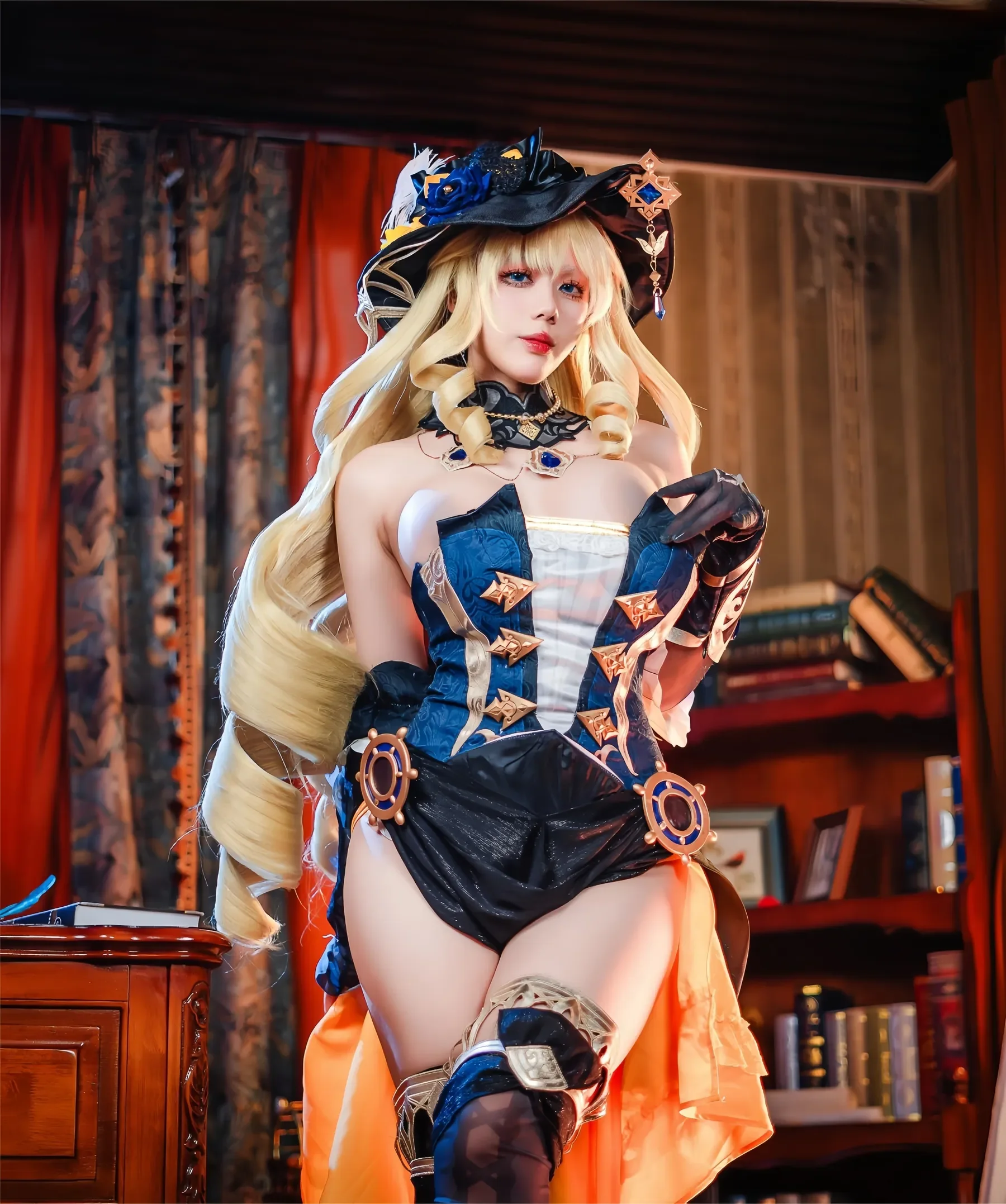 九言 – 原神 娜维娅 [48P]