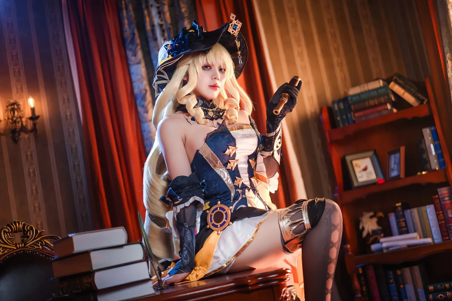 九言 – 原神 娜维娅 [48P]