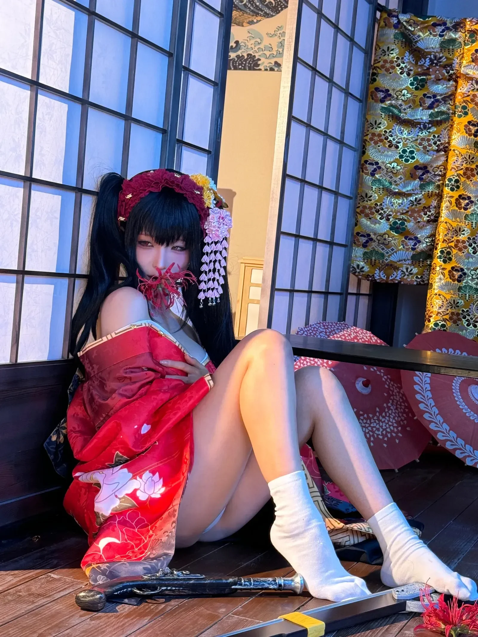 蠢沫沫 – 狂三和服 · 花絮 [110P]