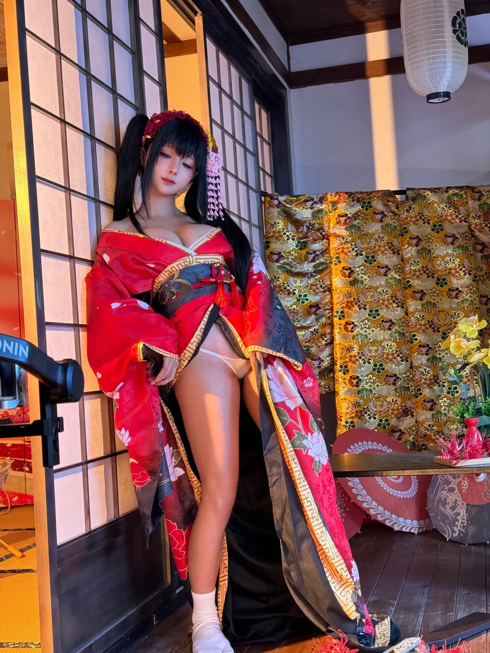 蠢沫沫 – 狂三和服 · 花絮 [110P]