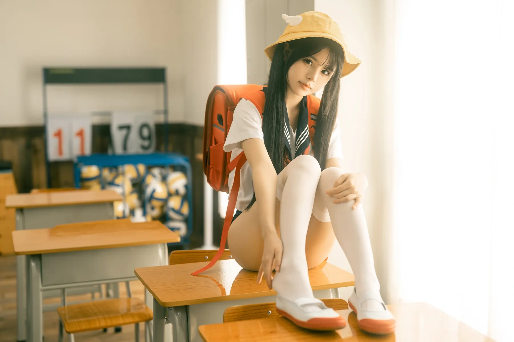 rua阮阮 – 小丸子 [88P]