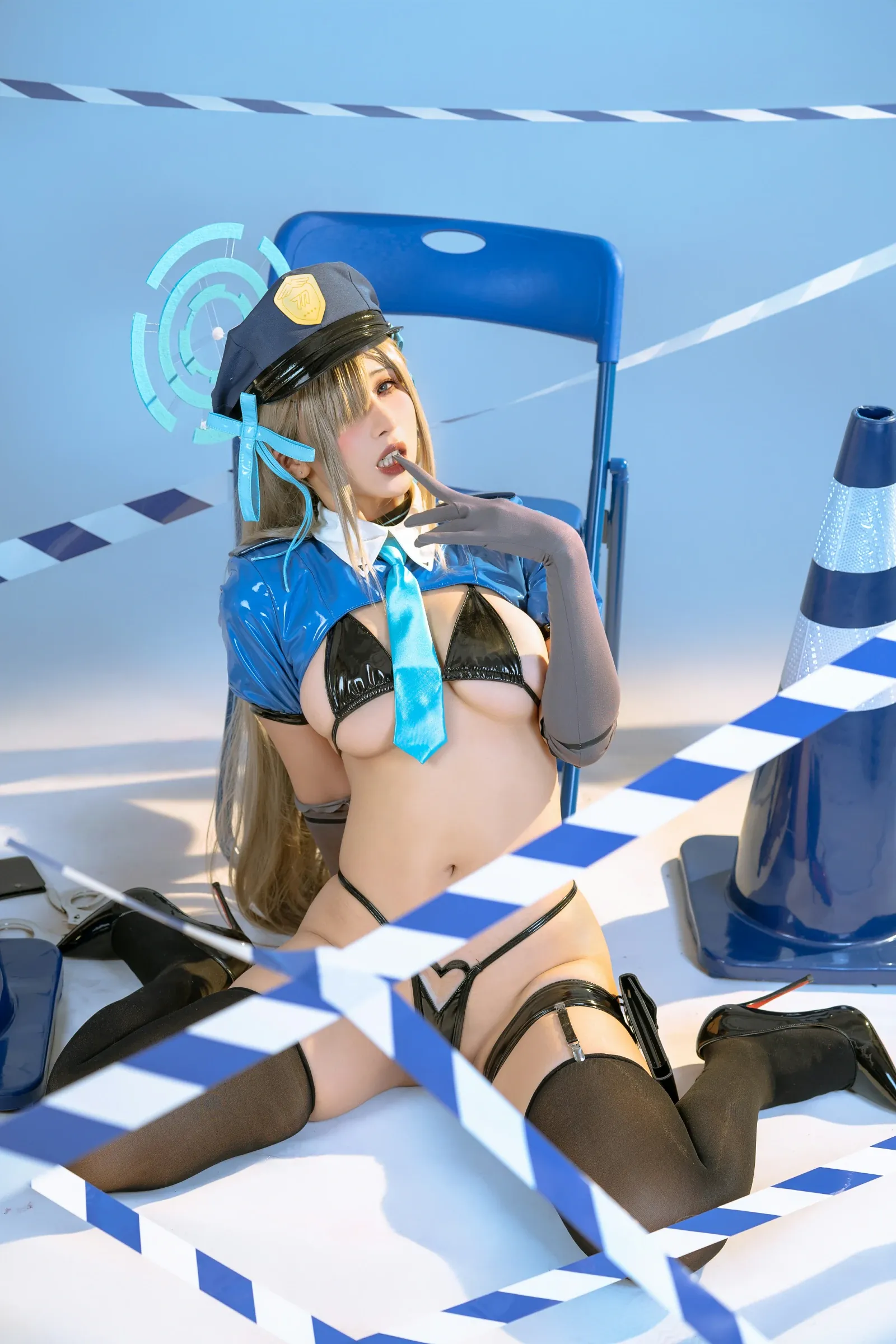 云溪溪 – 奶桃 碧蓝档案之濑明日奈 [100P]