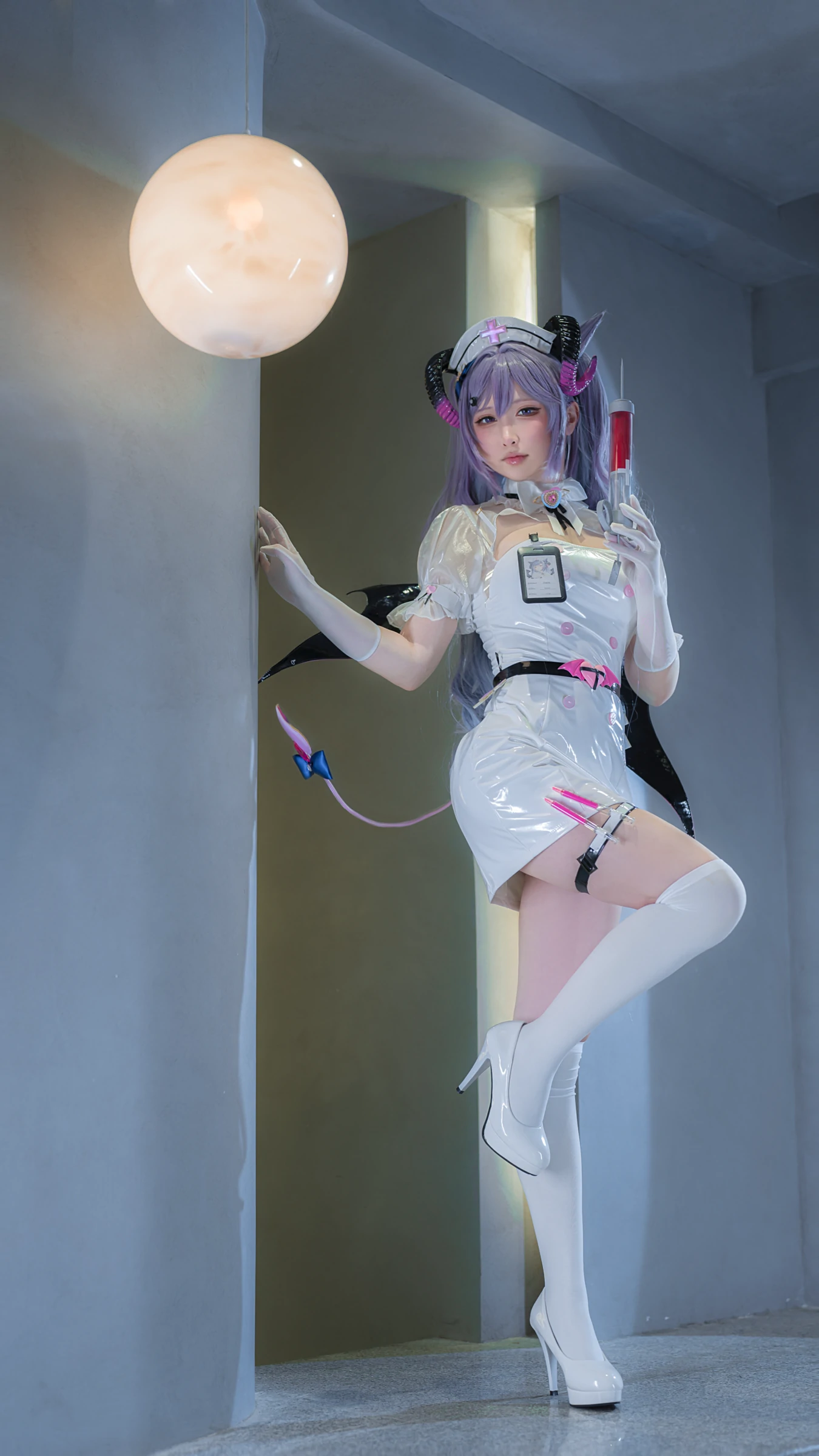 樱梨梨 – 刻晴魅魔护士 [30P]