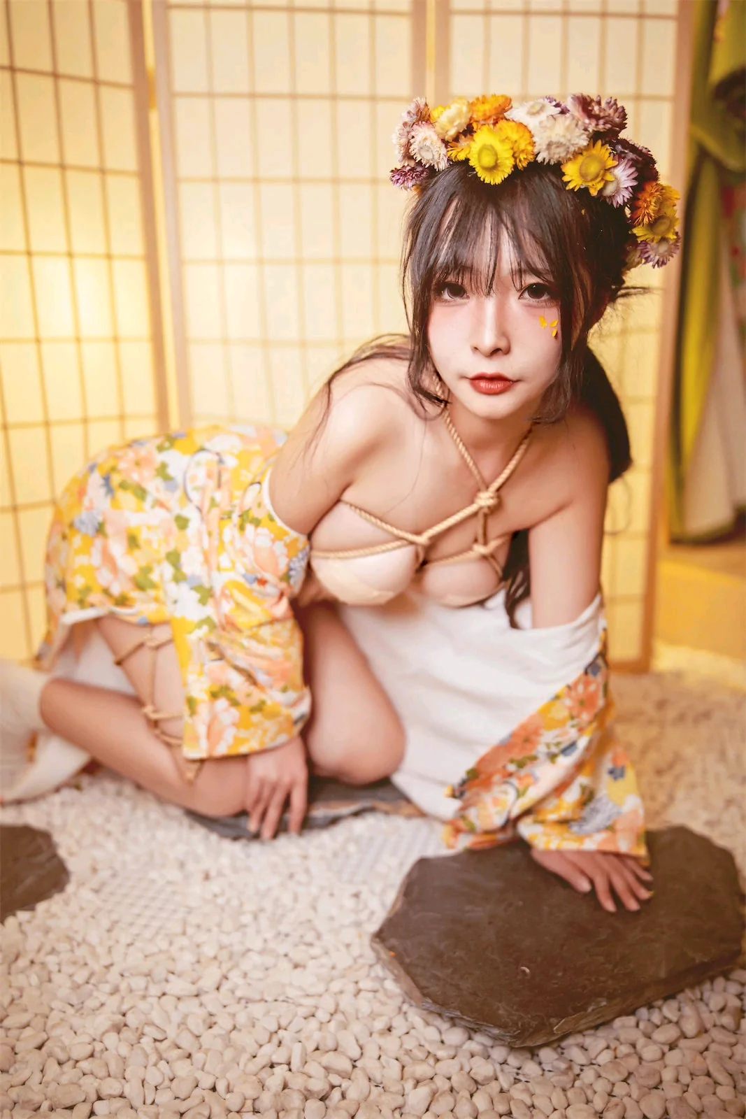 yuuhui玉汇 – 和服捆绑 [47P]