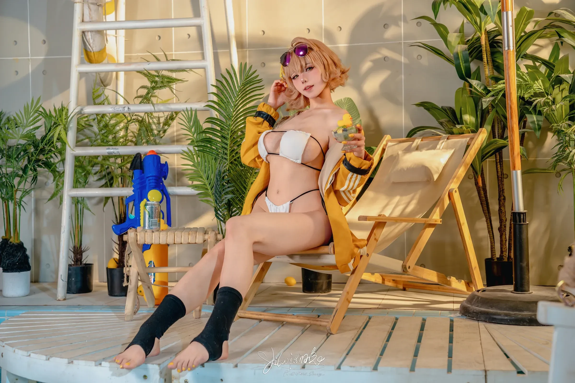 咬一口兔娘（黏黏团子兔） – 『闪耀夏日-阿尼斯』 恋爱告急 [79P]