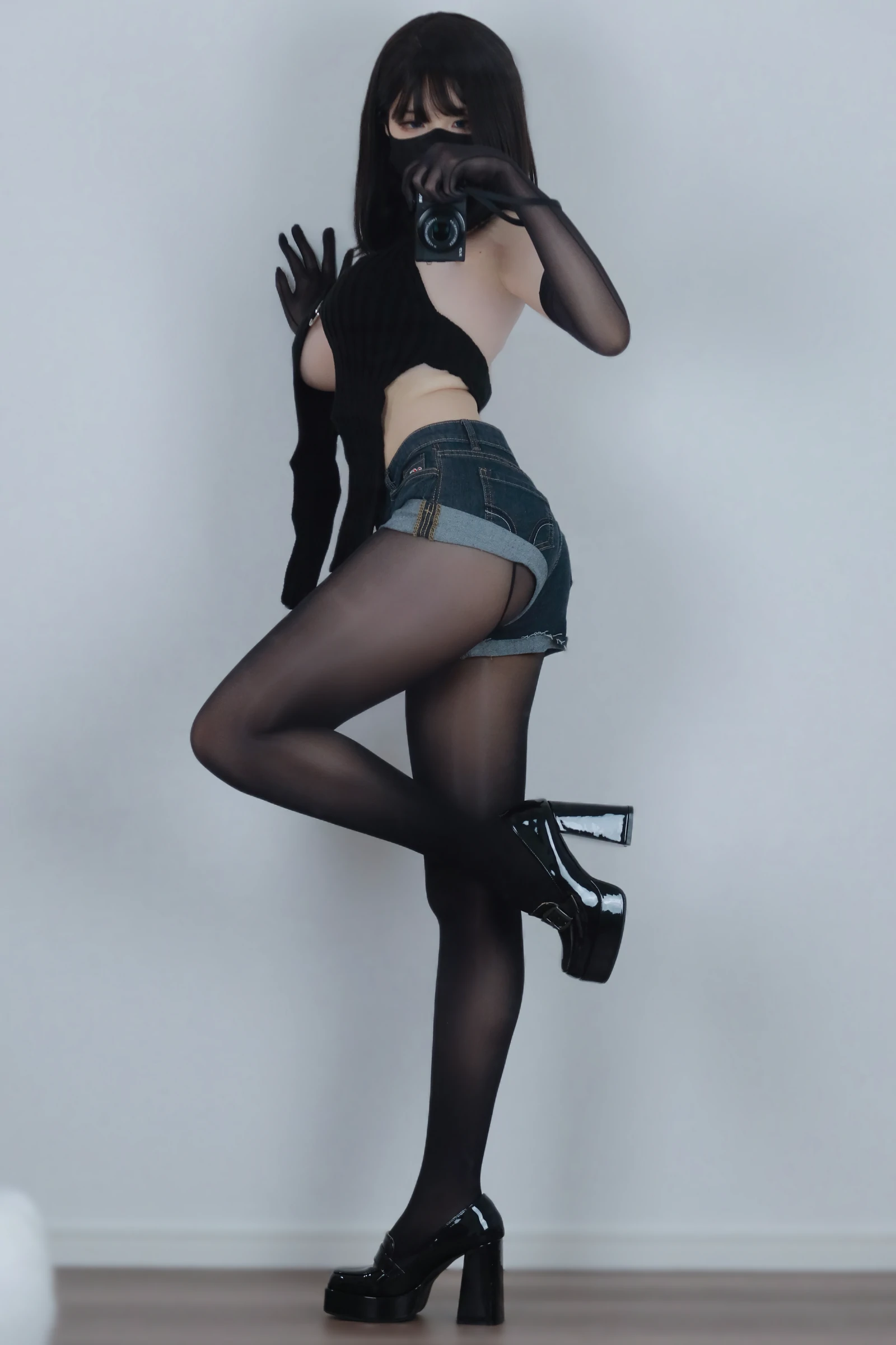 幼愛Youmeko – 毛衣姐姐 [19P]