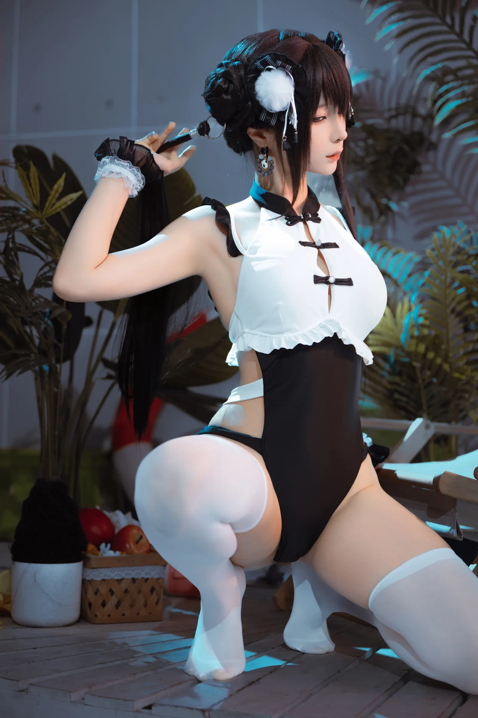 蠢沫沫 – 熊猫娘 [105P]