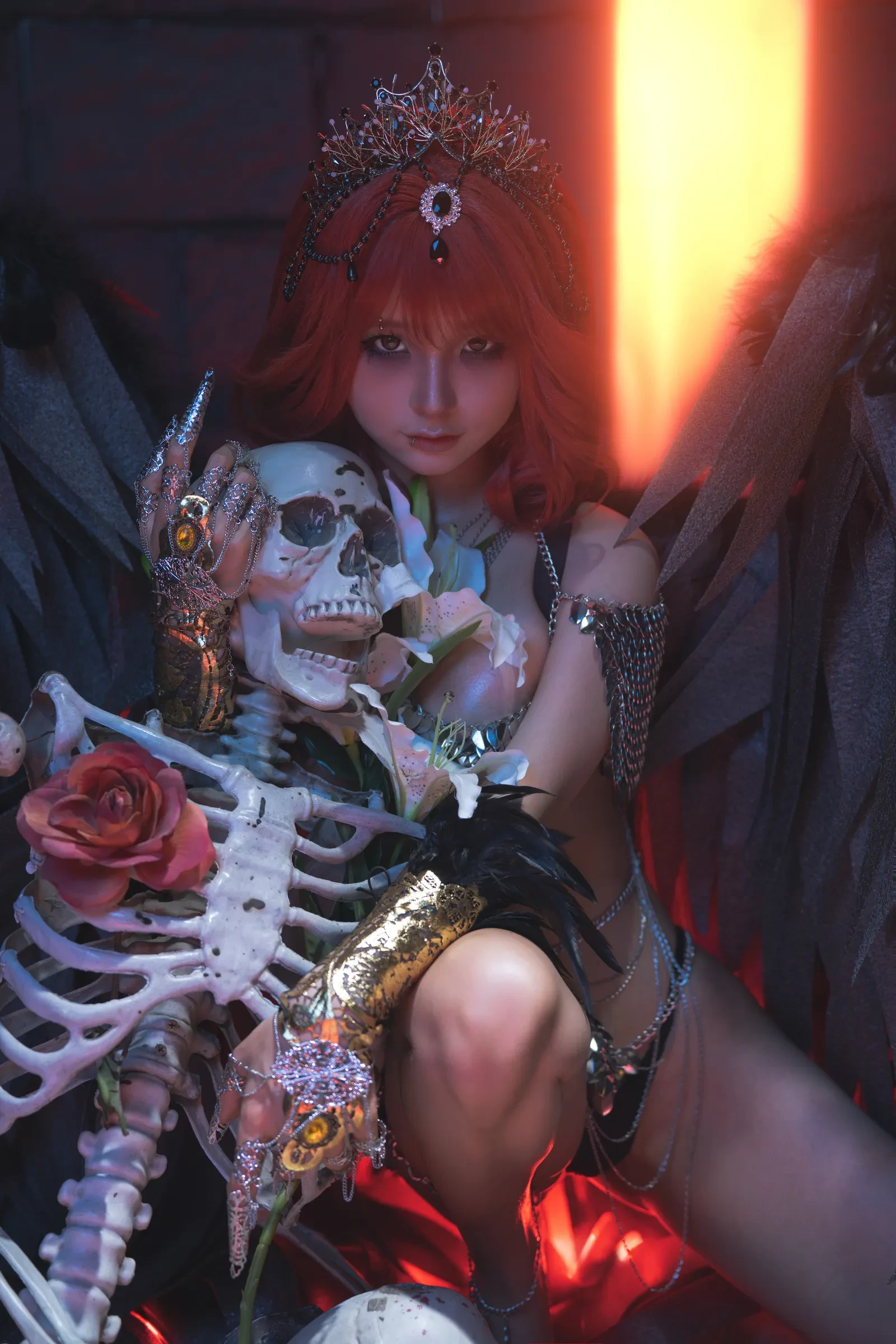 蠢沫沫 – 黑天使 [125P]