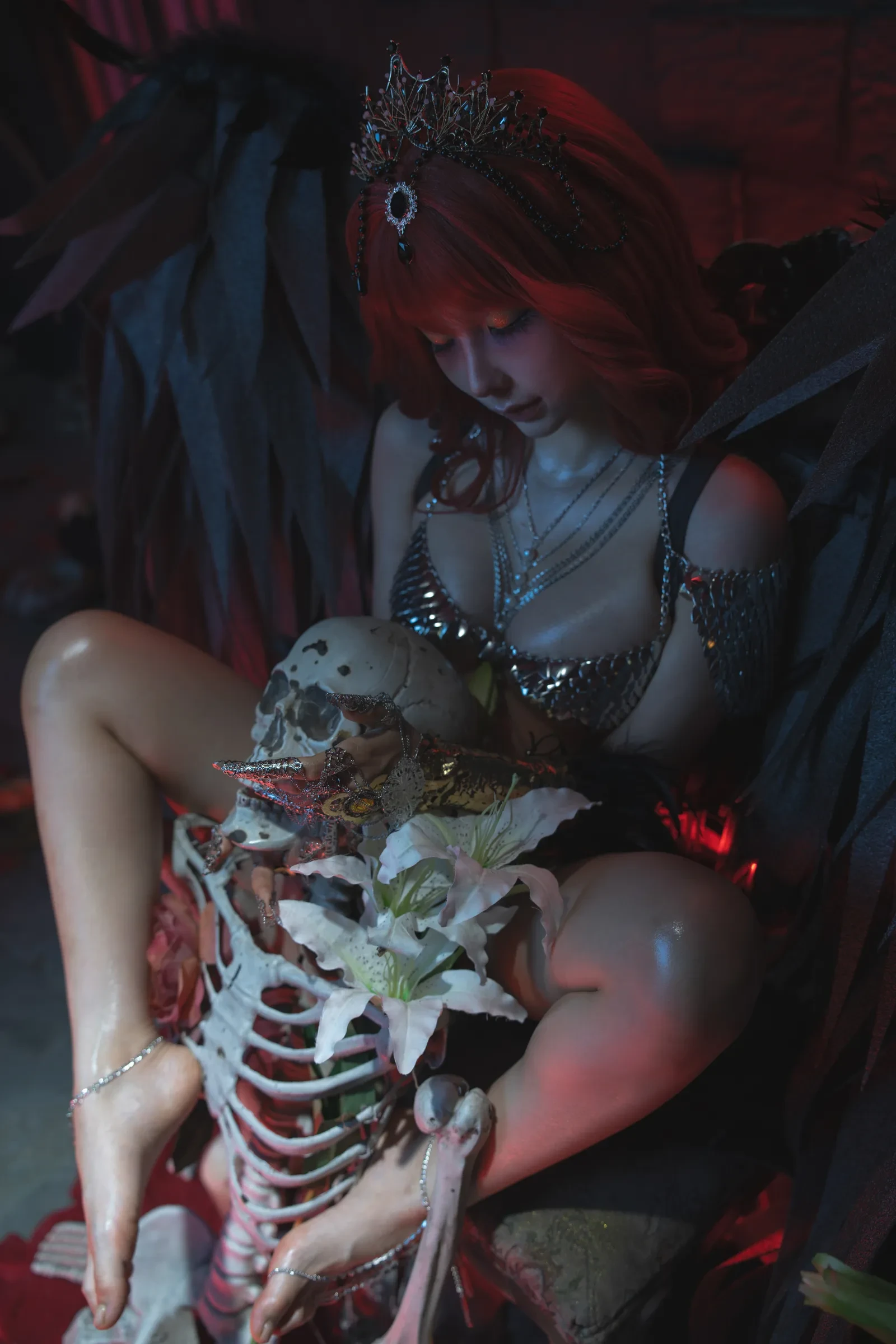 蠢沫沫 – 黑天使 [125P]