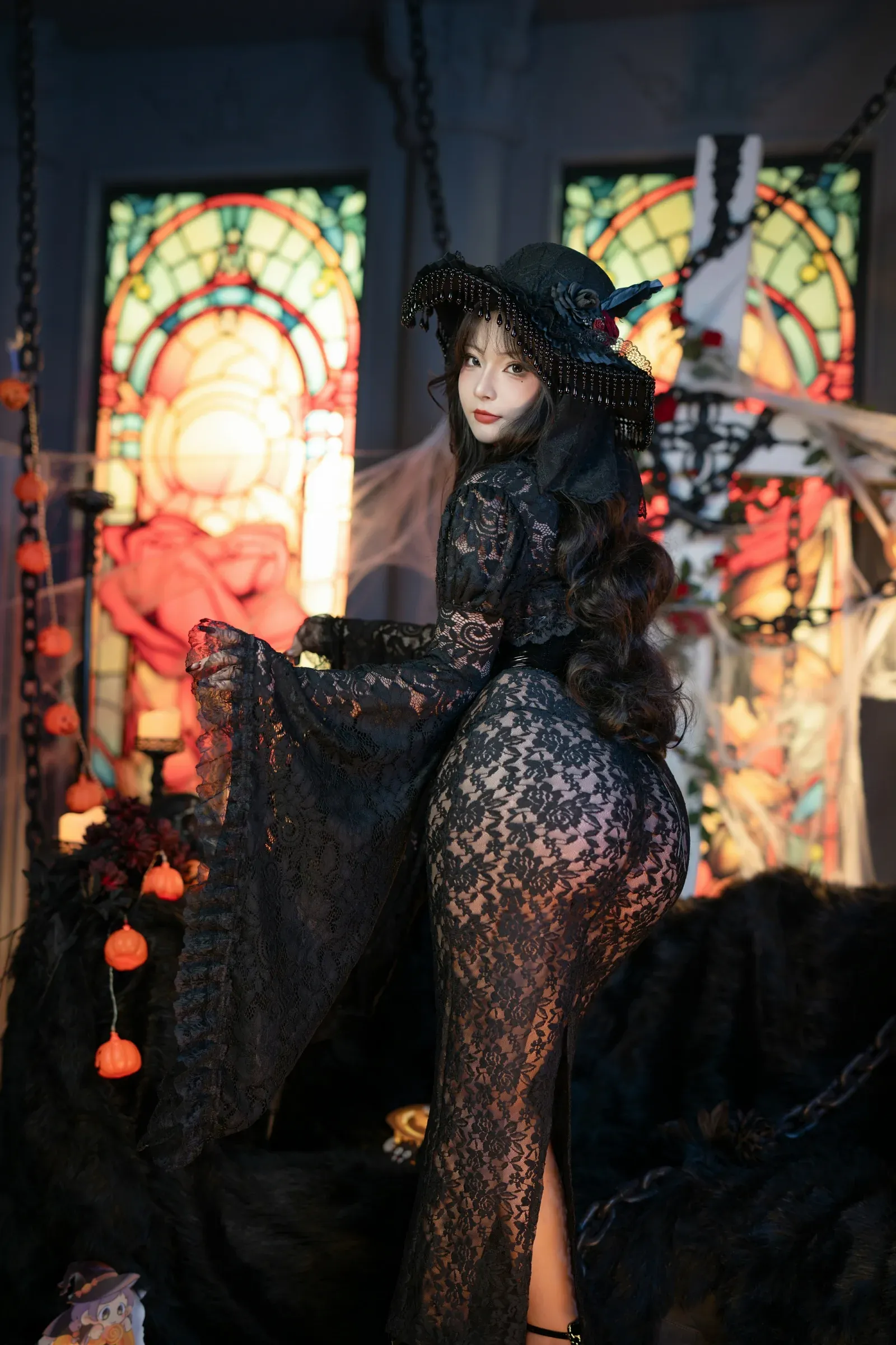 yuuhui玉汇 – 万圣节特辑 – 魔女狂欢夜 [132P]