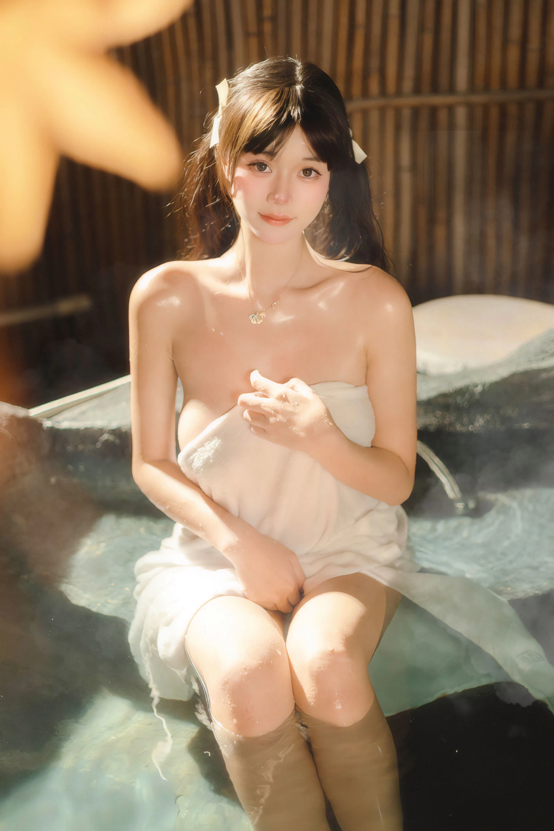 灵罗娃娃 &#8211; 温泉 [30P]