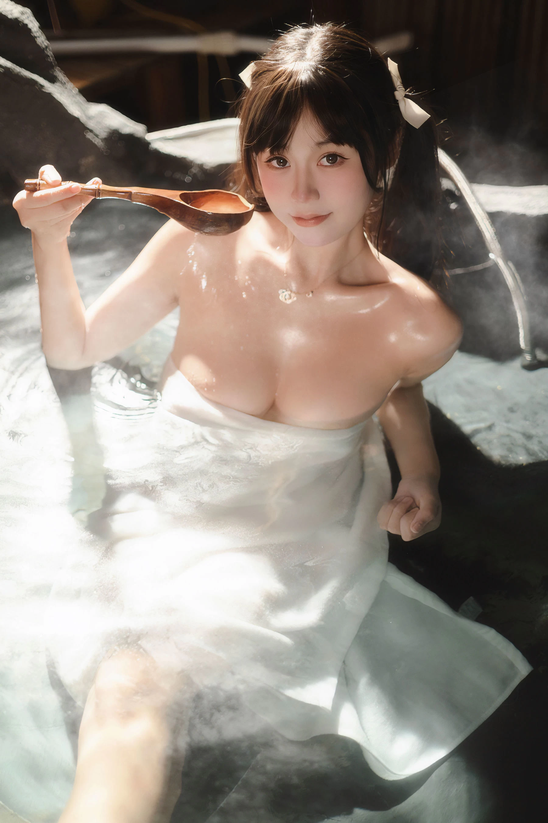 灵罗娃娃 &#8211; 温泉 [30P]