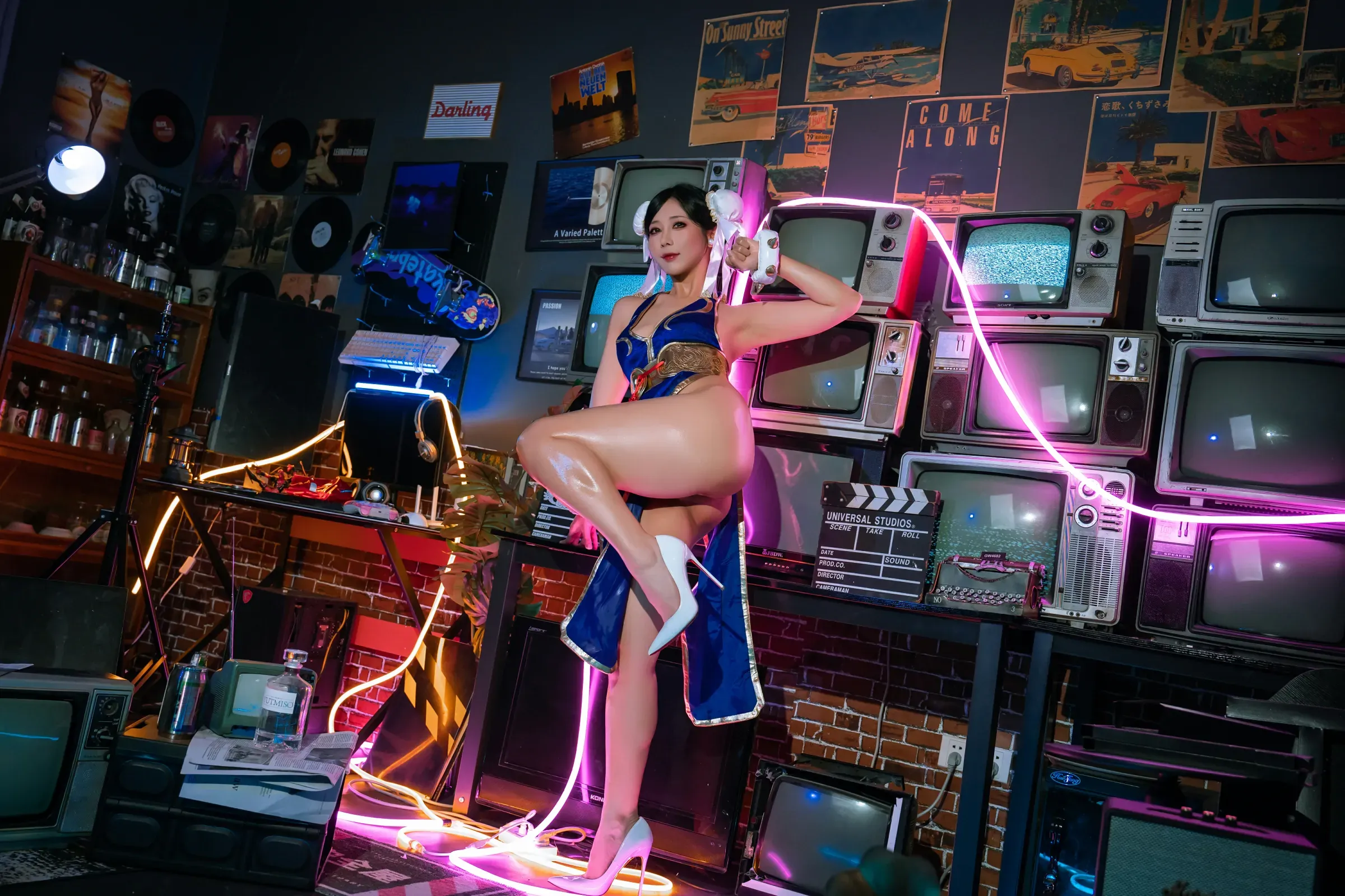 云溪溪 – 奶桃桃 春丽 [75P]