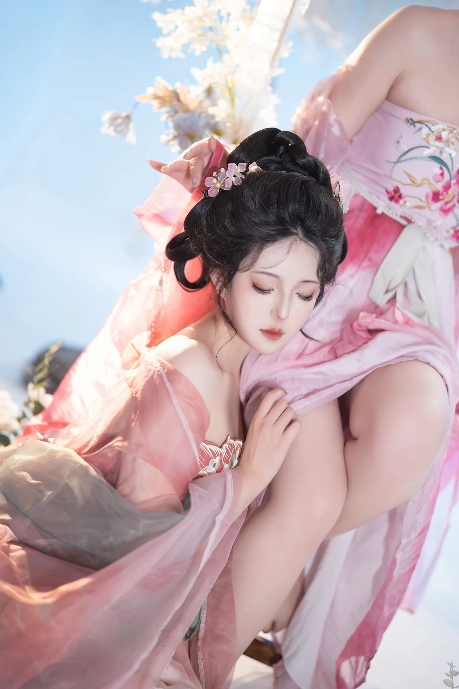 Natsuko夏夏子&#038;星澜 – 瑶池洗凝脂 [77P]