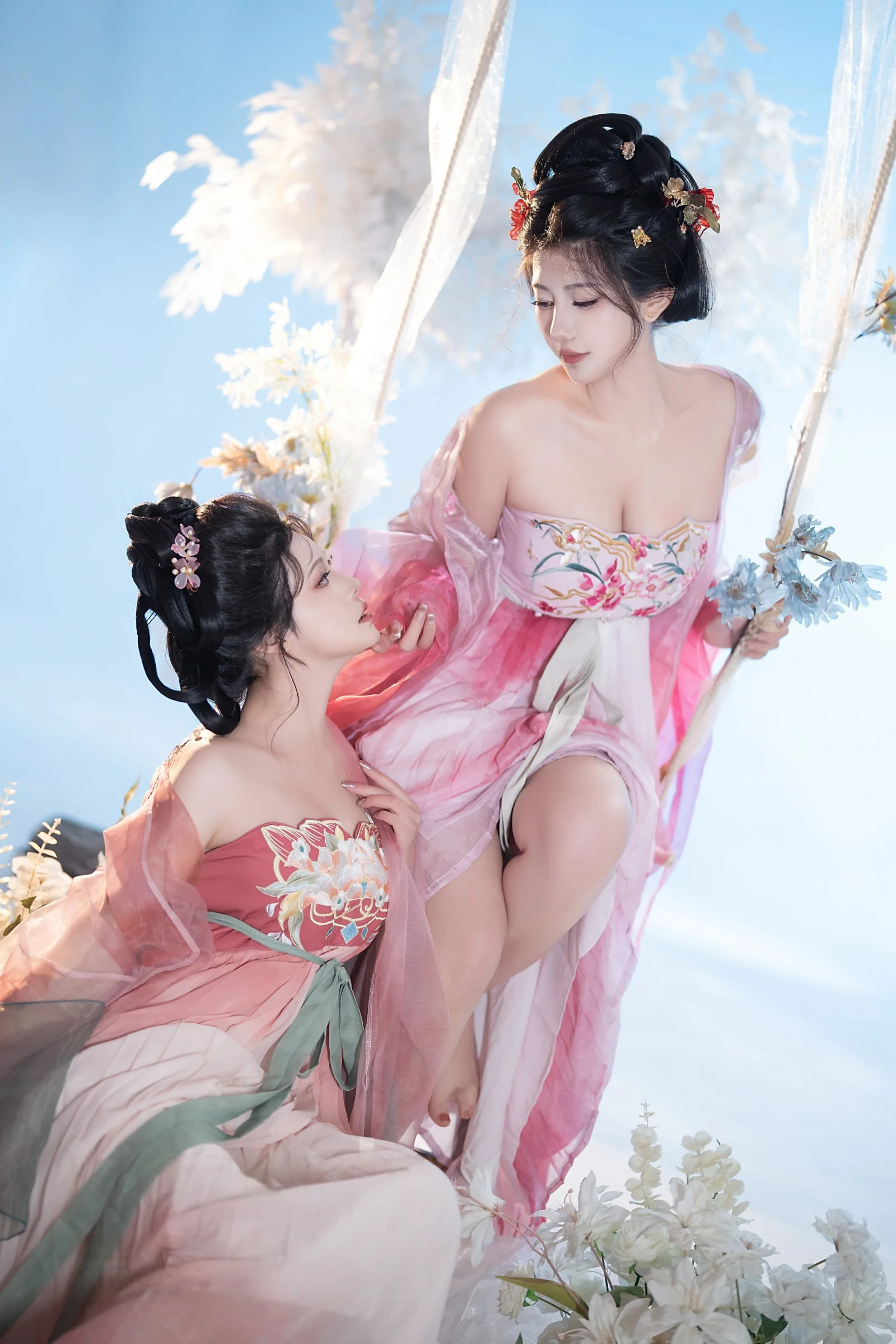 Natsuko夏夏子&#038;星澜 – 瑶池洗凝脂 [77P]