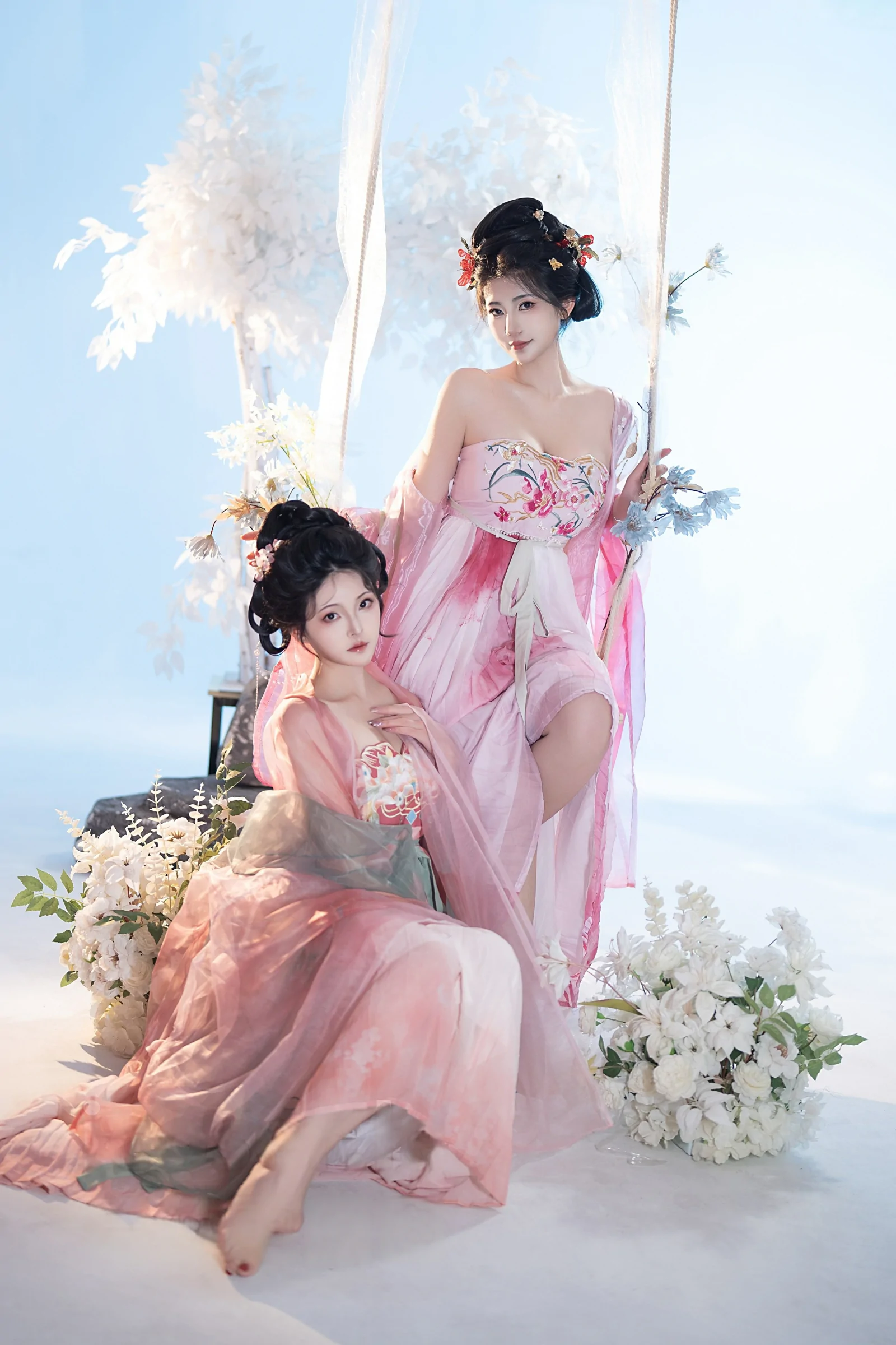 Natsuko夏夏子&星澜 – 瑶池洗凝脂 [77P]