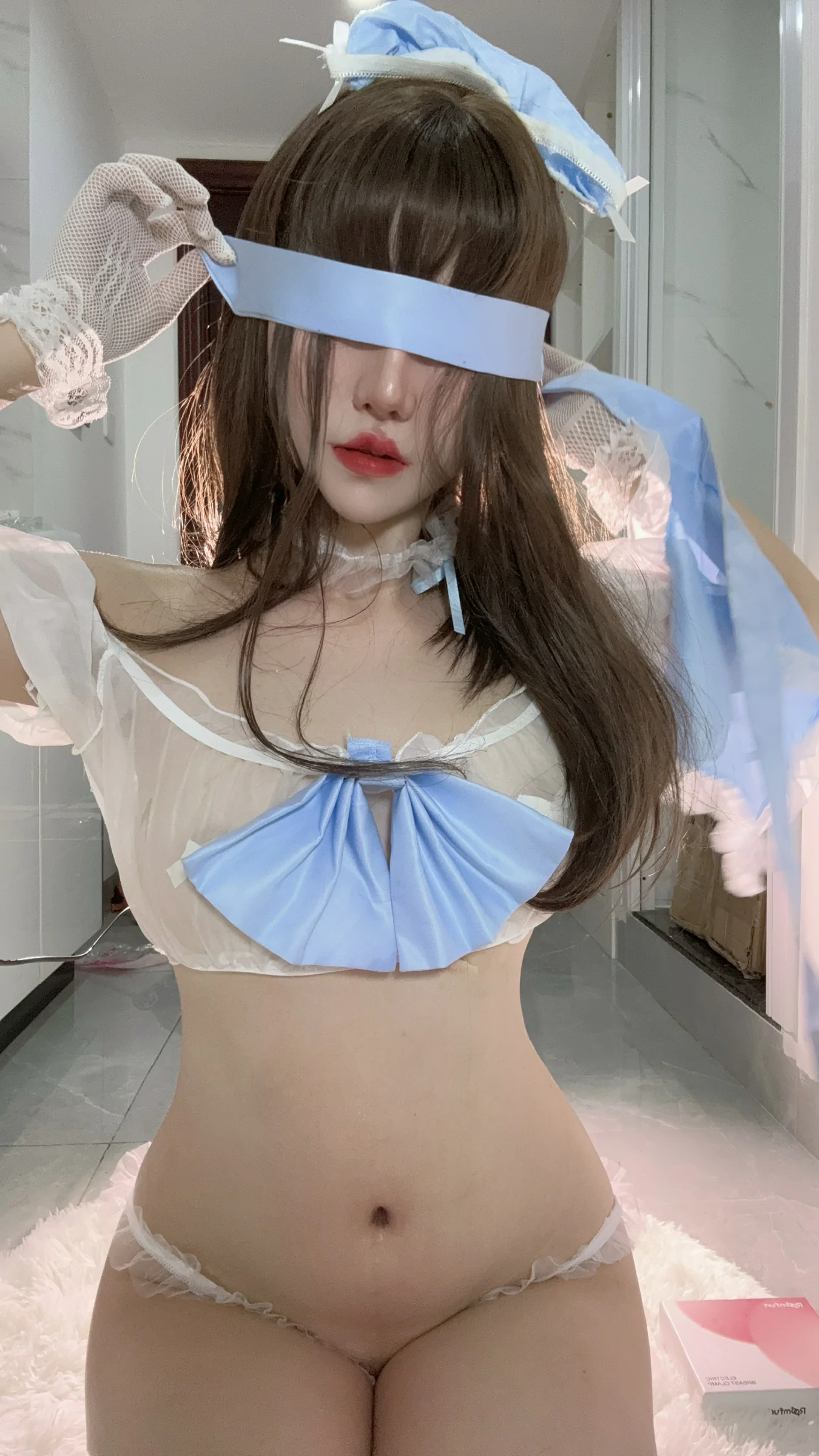 阿薰kaOri &#8211; 蓝色奶油蛋糕 [19P]