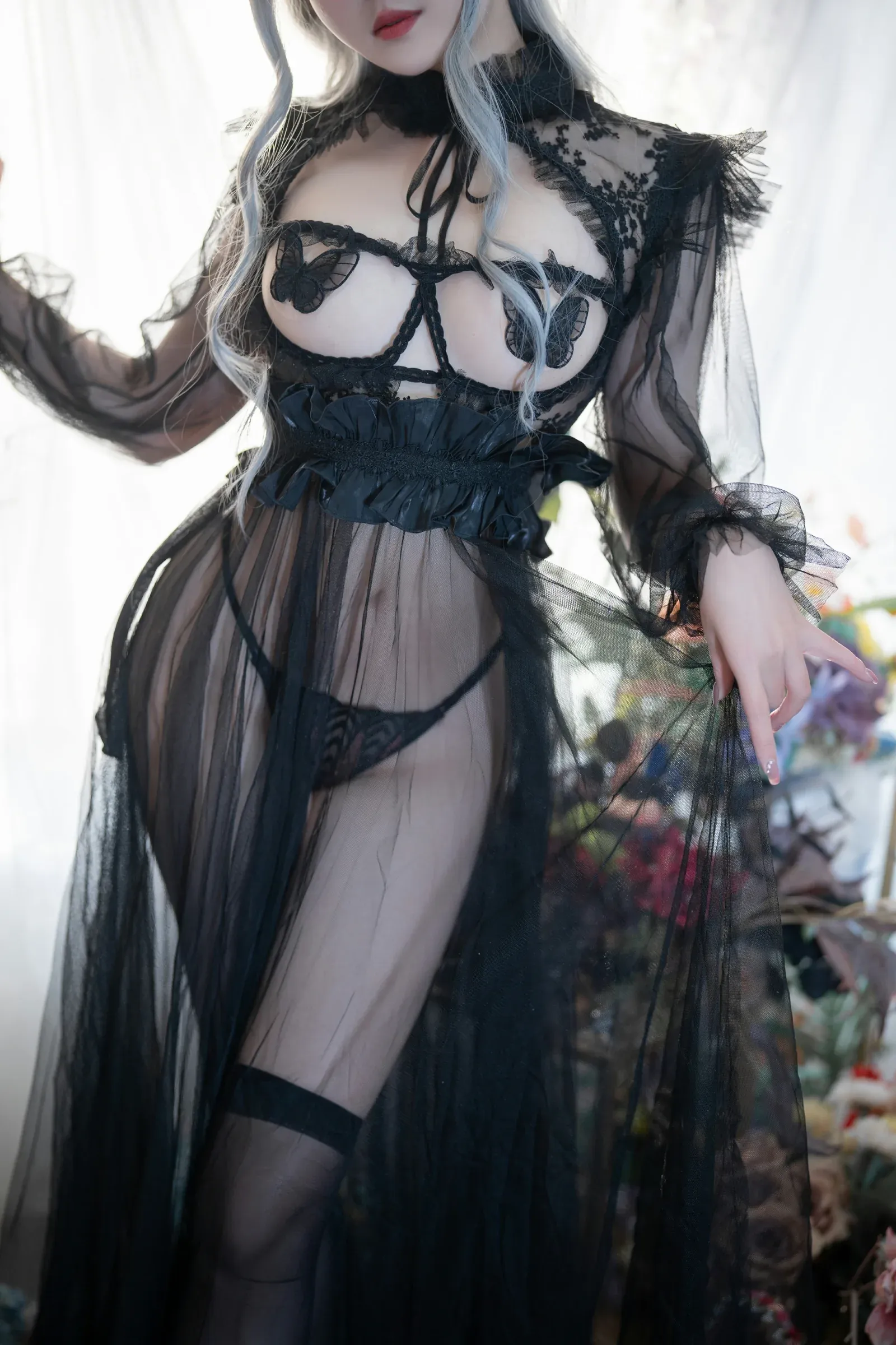 Natsuko夏夏子 &#8211; 黑蝴蝶 [62P]