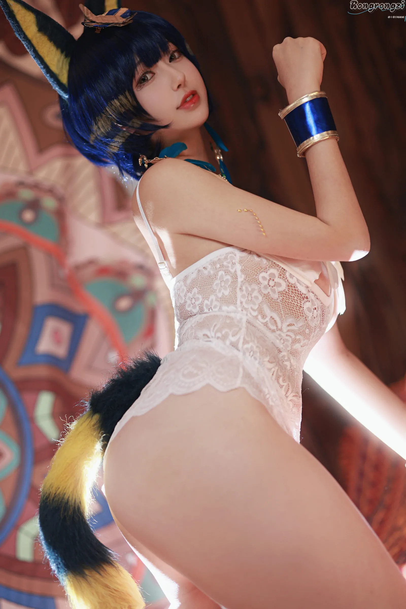 小容仔咕咕咕w – 埃及猫 [58P]