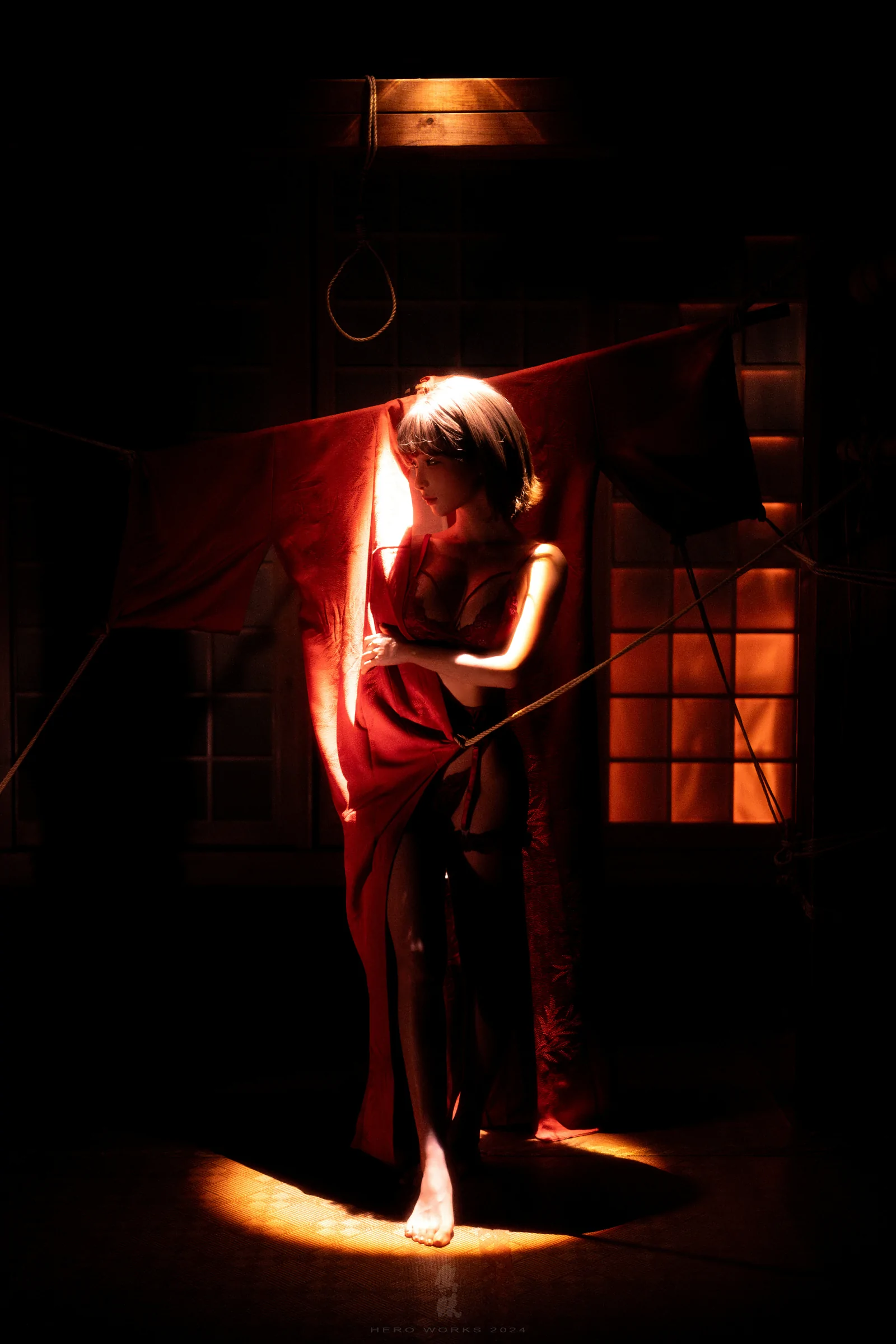 蠢沫沫 – 绳 [23P]