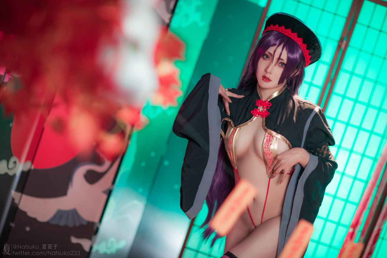 Natsuko夏夏子 – FGO 源赖光 僵尸同人 [51P]