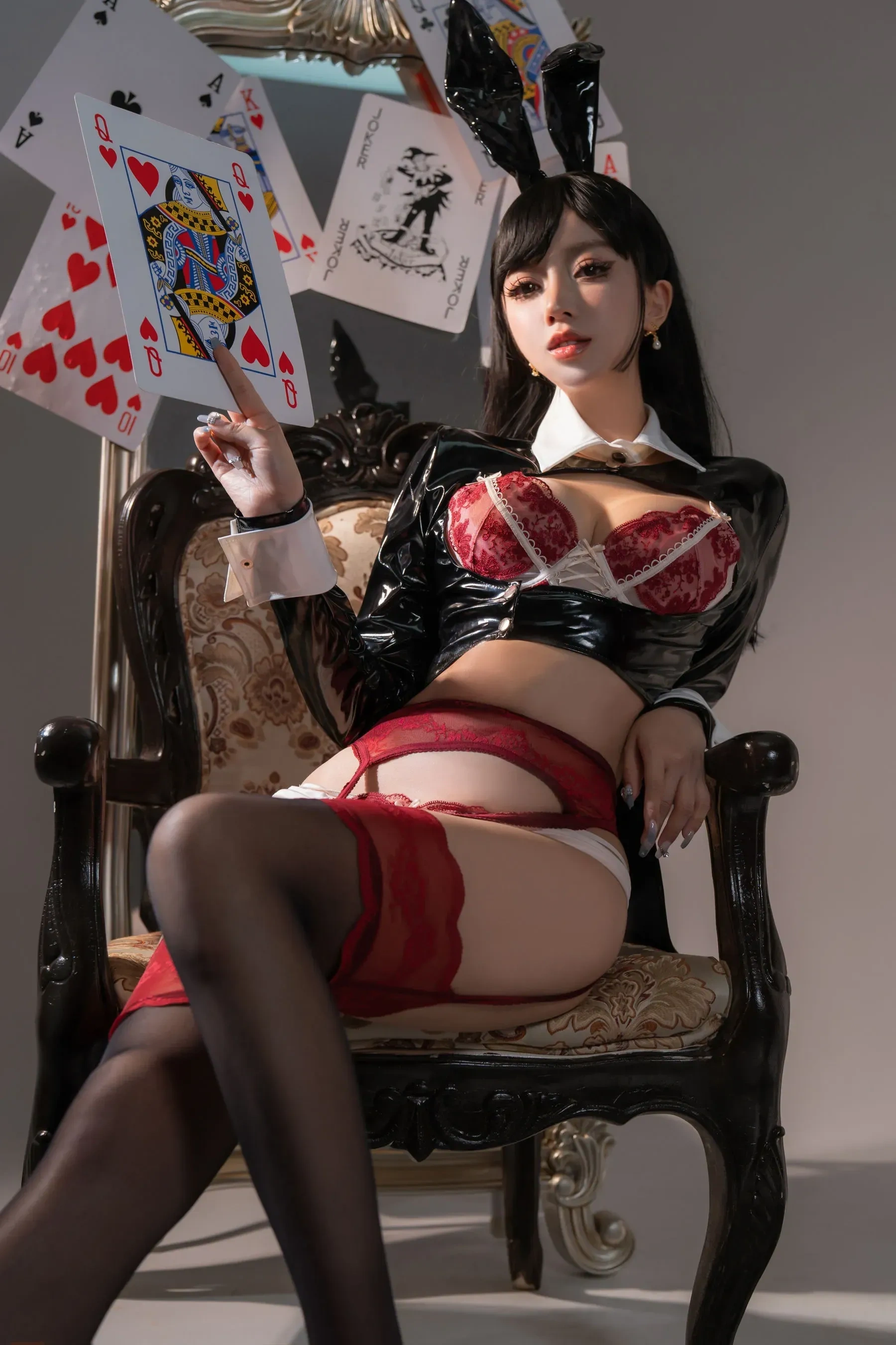 米线线sama – 生日限定 兔女郎 [49P] 插图4