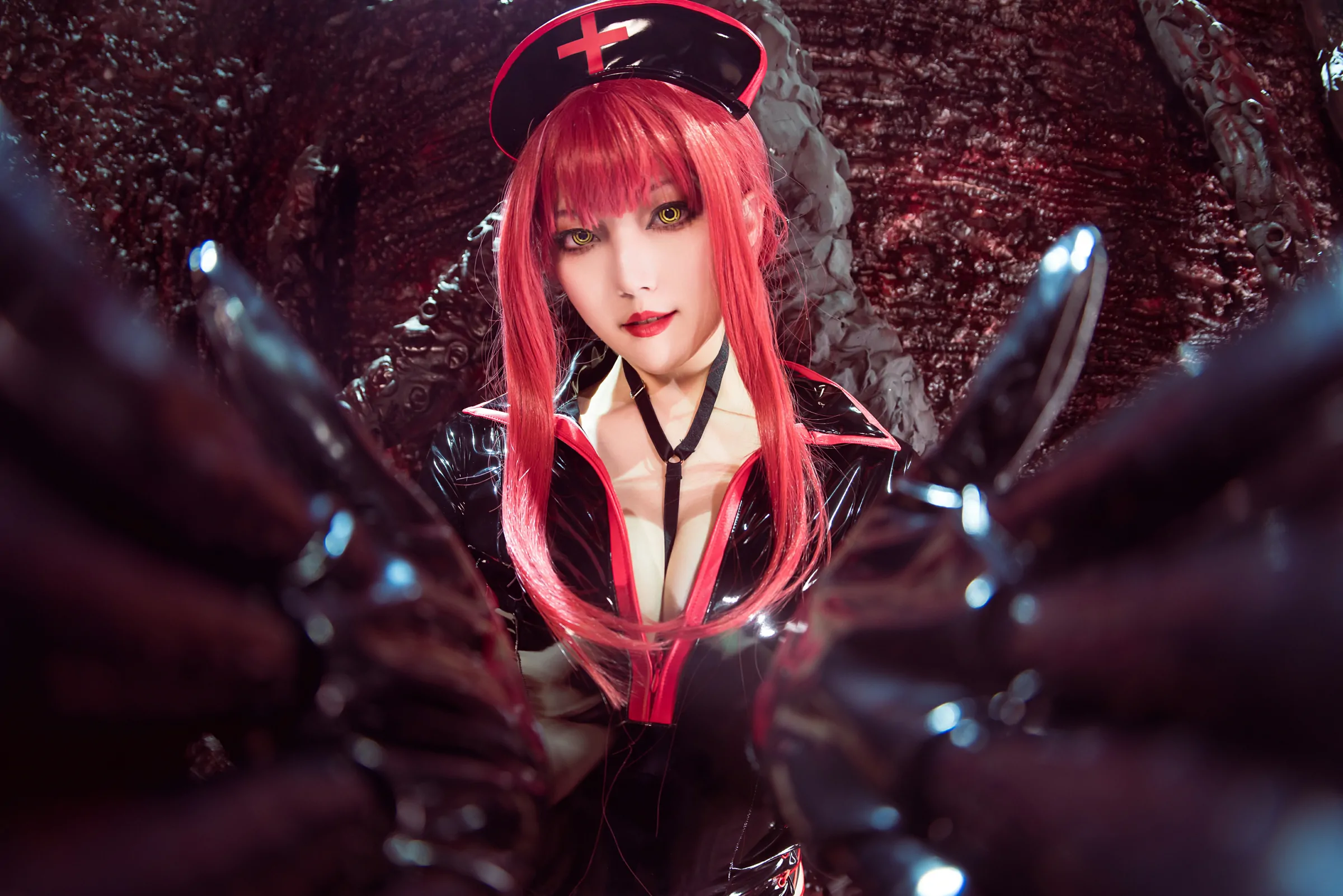 Natsuko夏夏子 &#8211; 玛奇玛护士 [73P]