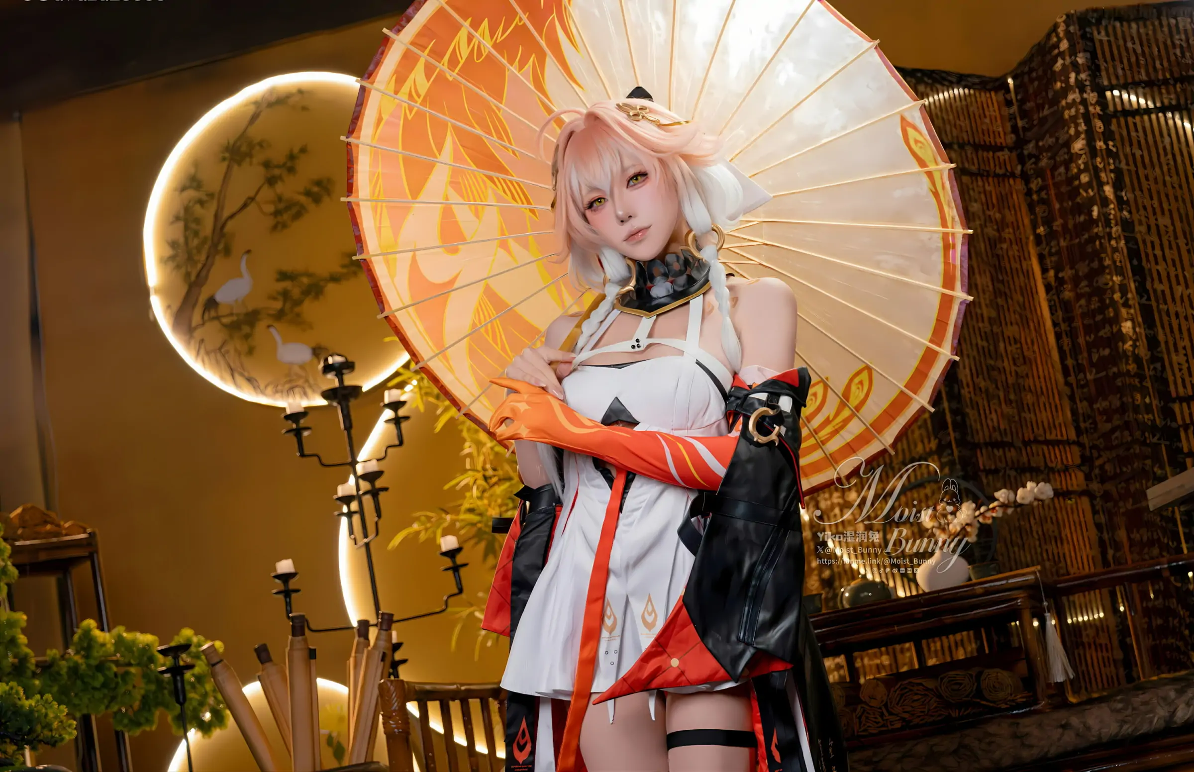 Yiko湿润兔 – 25.06月作品 炽羽策阵星 长离 [110P]