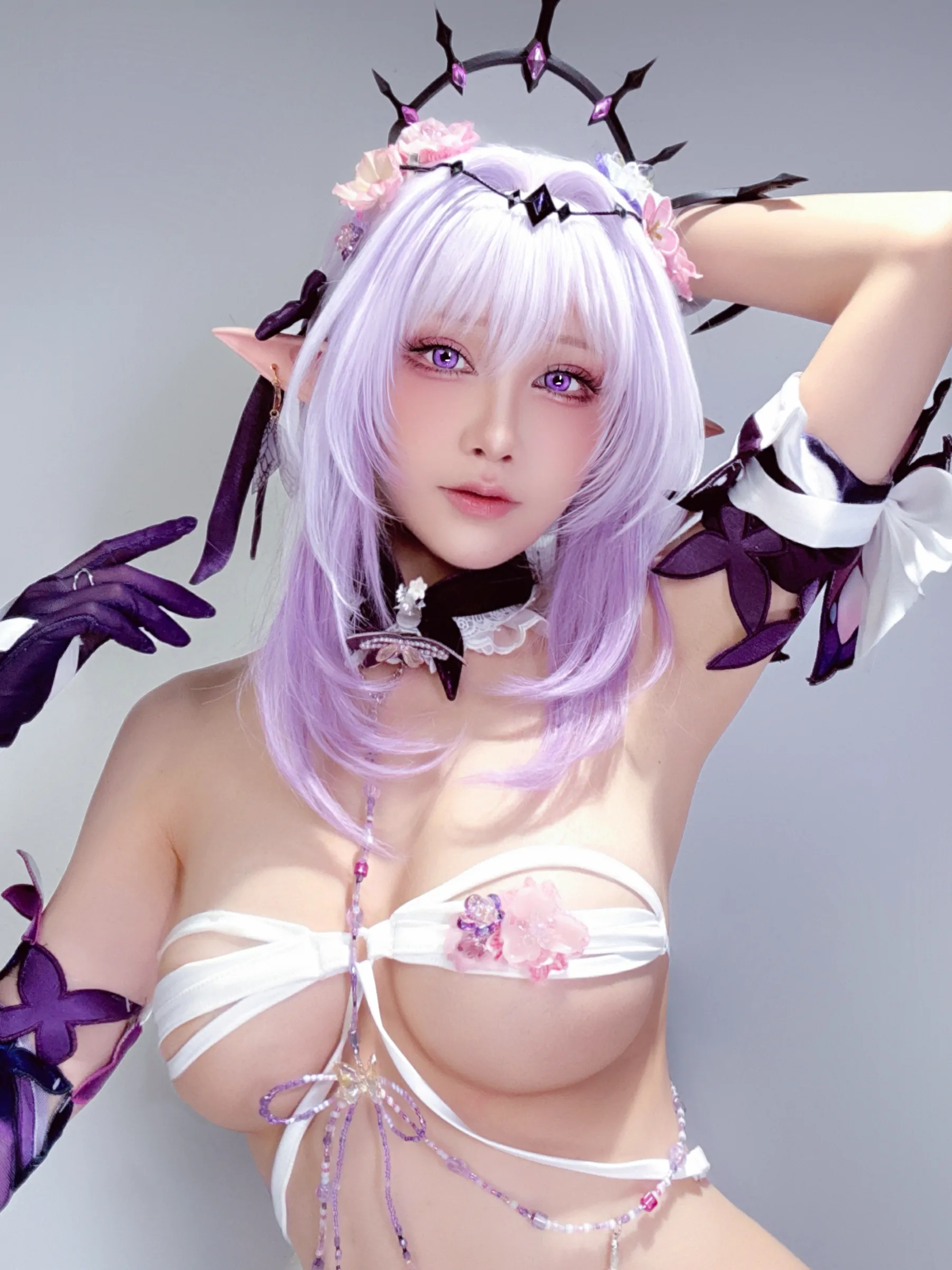 水淼aqua - 六月自拍（遐蝶、卡提西娅）[45P] 插图4