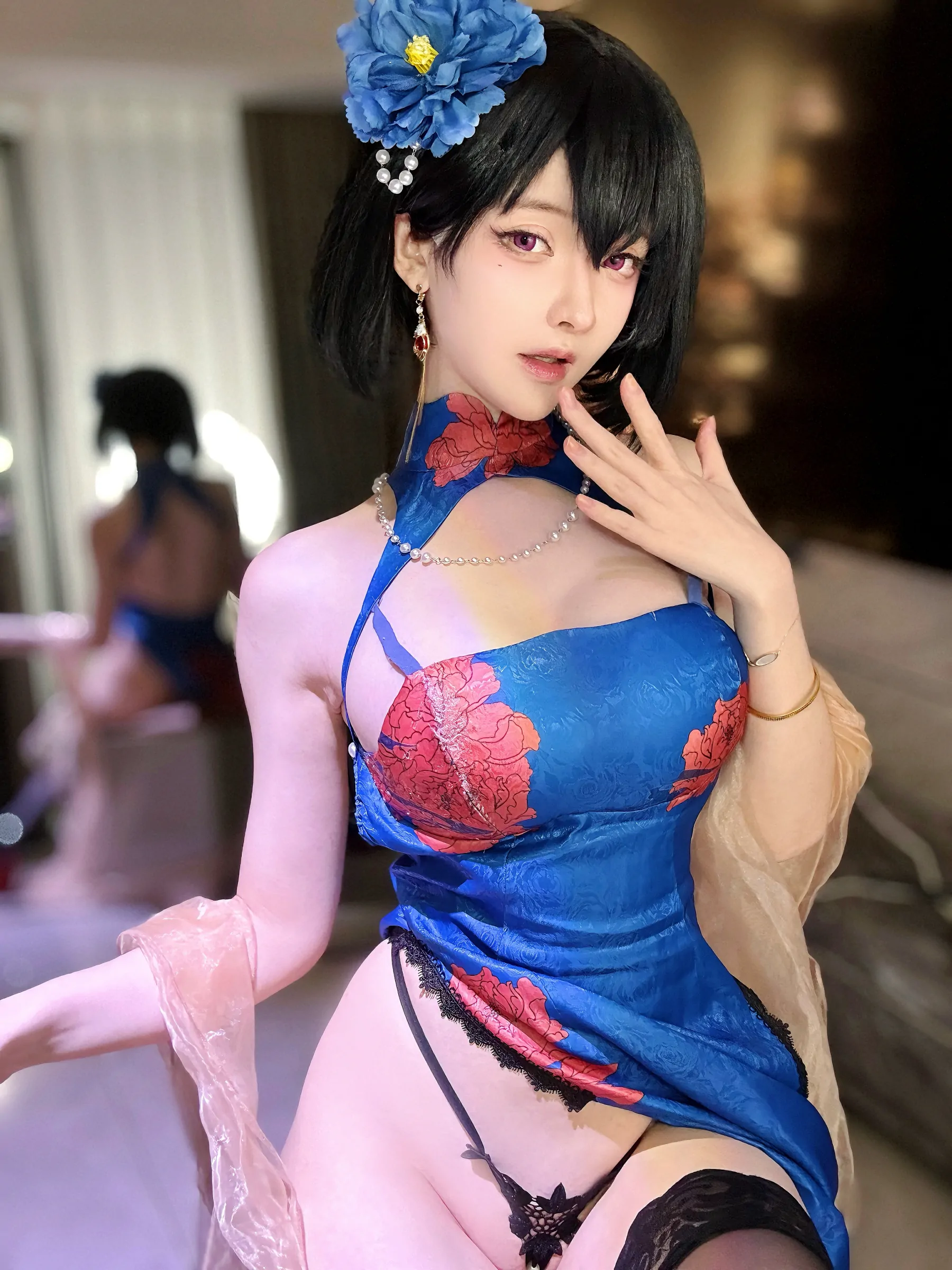 一小央泽 – 碧蓝航线-建武旗袍 [86P]