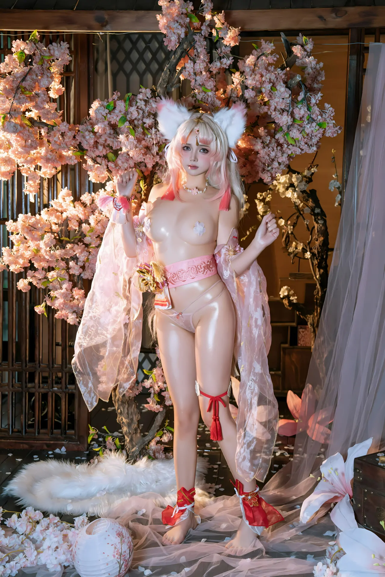 七月喵子 - 胡桃 [50P]