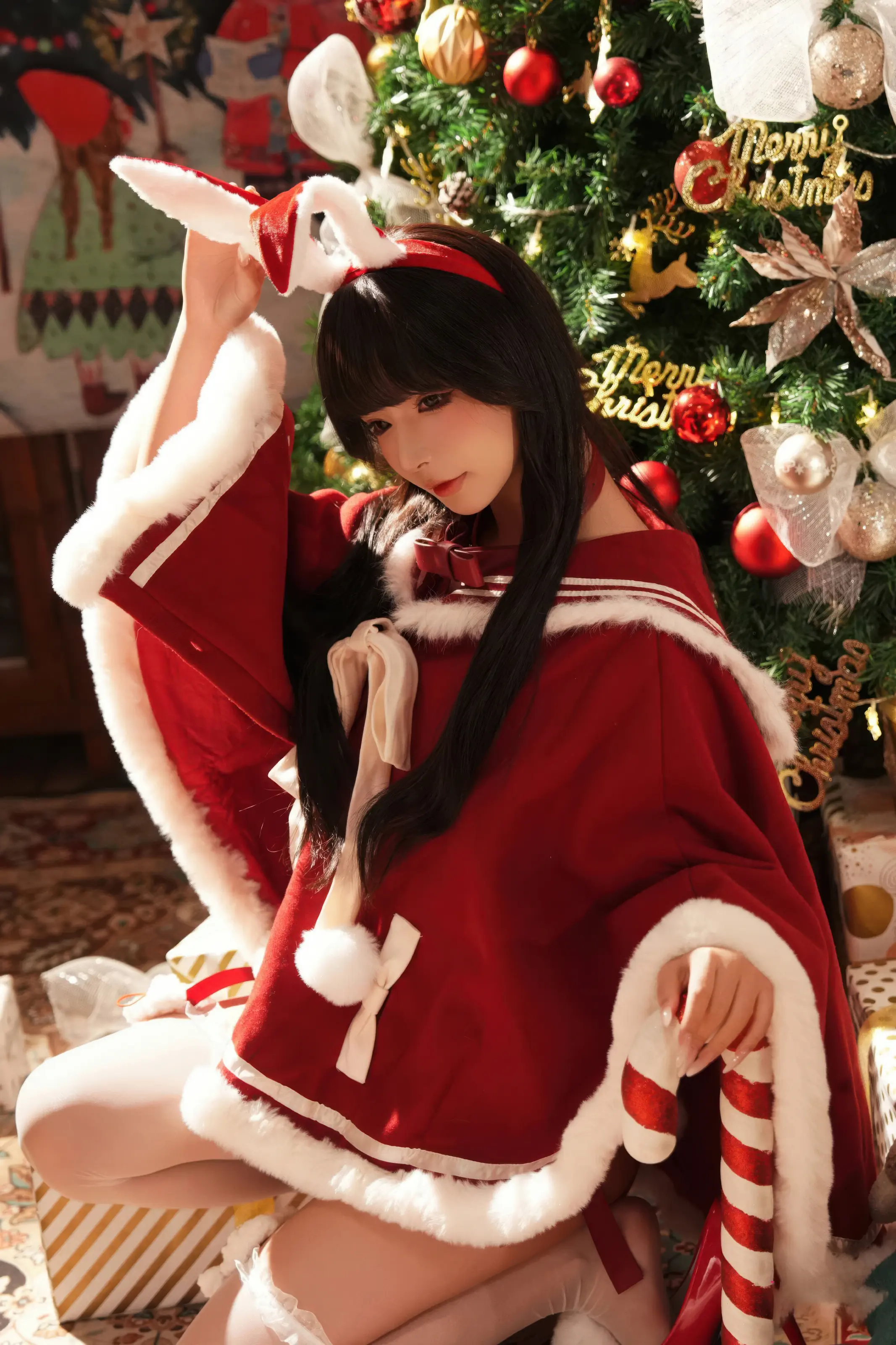 yuuhui玉汇 – 圣诞节特辑 告白夜(Confession Night)[130P]