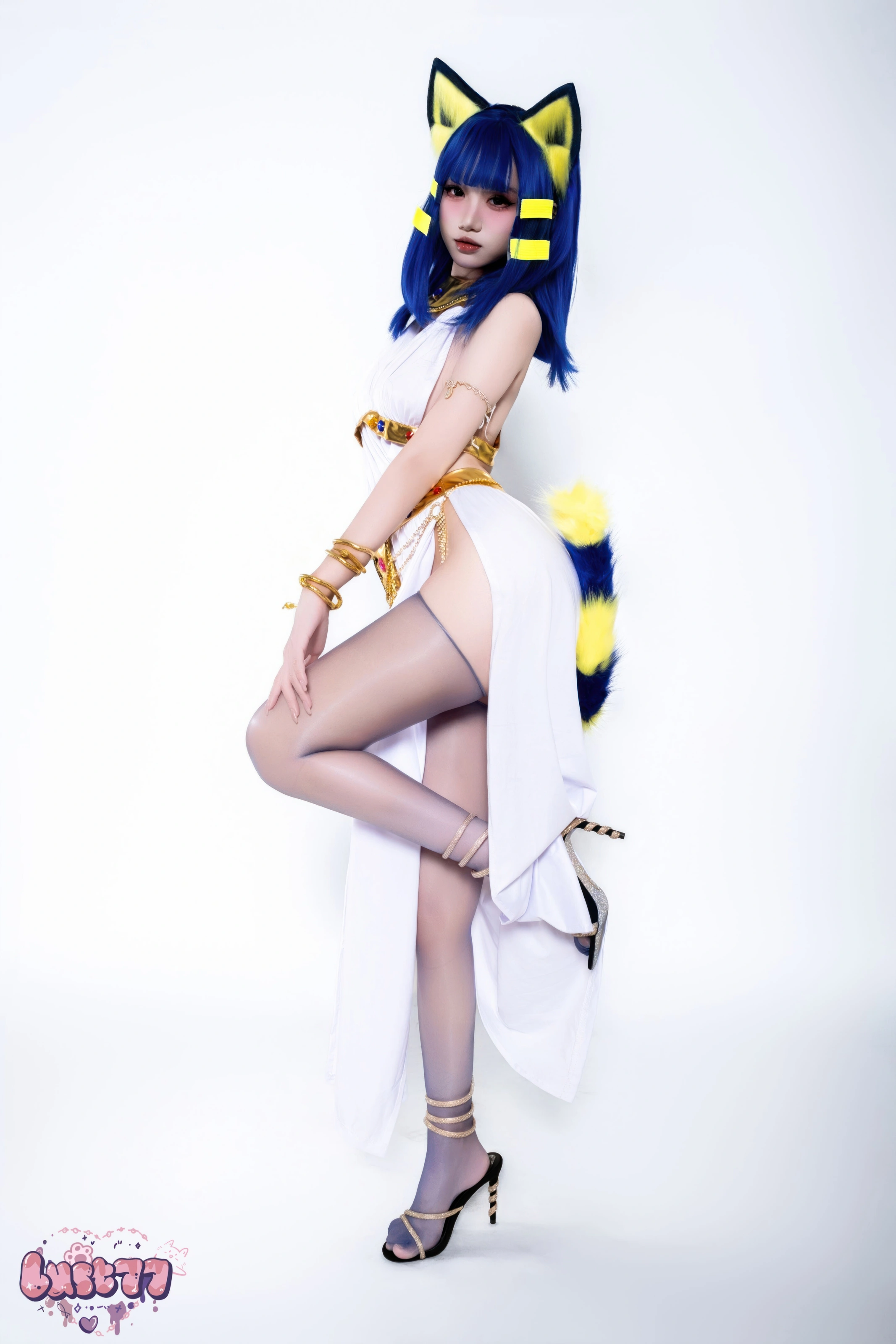 柒柒要乖哦 – 白·埃及猫 [65P]