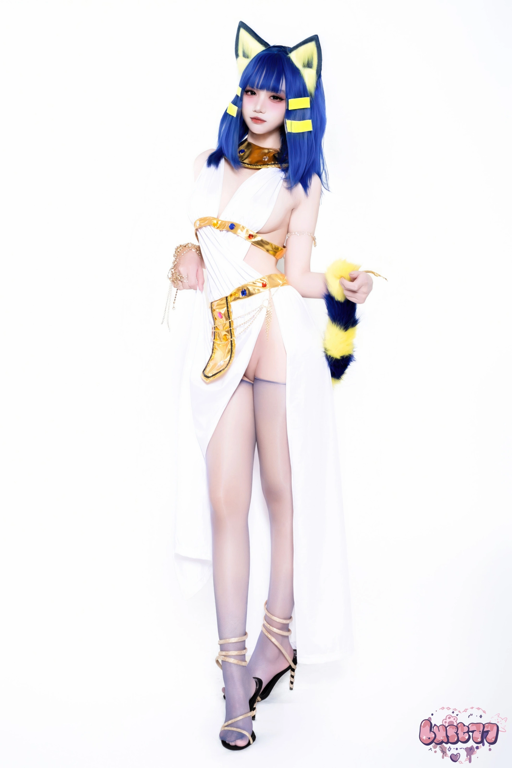 柒柒要乖哦 – 白·埃及猫 [65P]