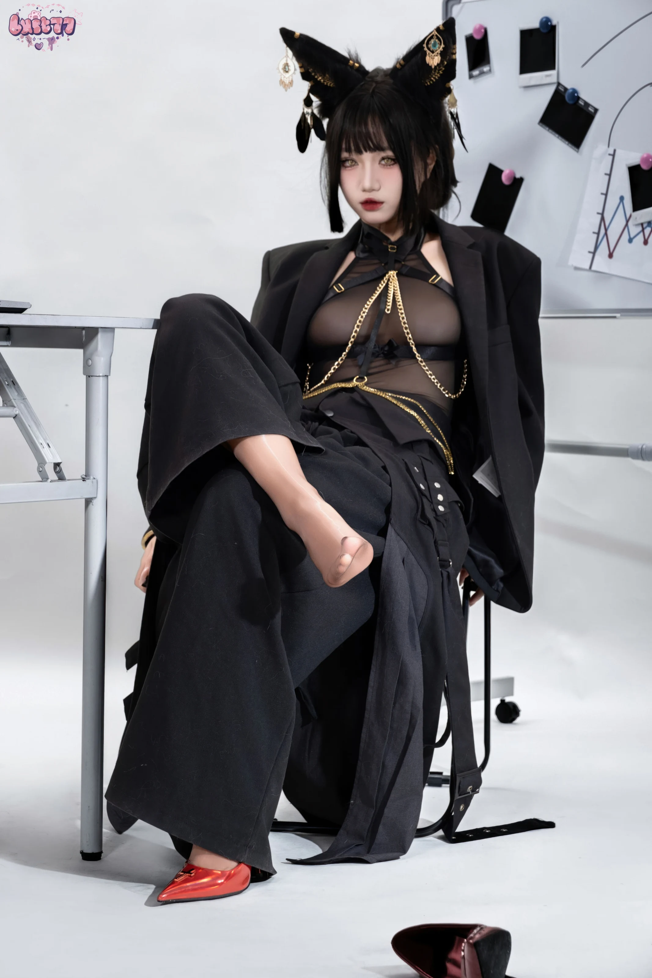 柒柒要乖哦 – 黑·阿努比斯 [168P]