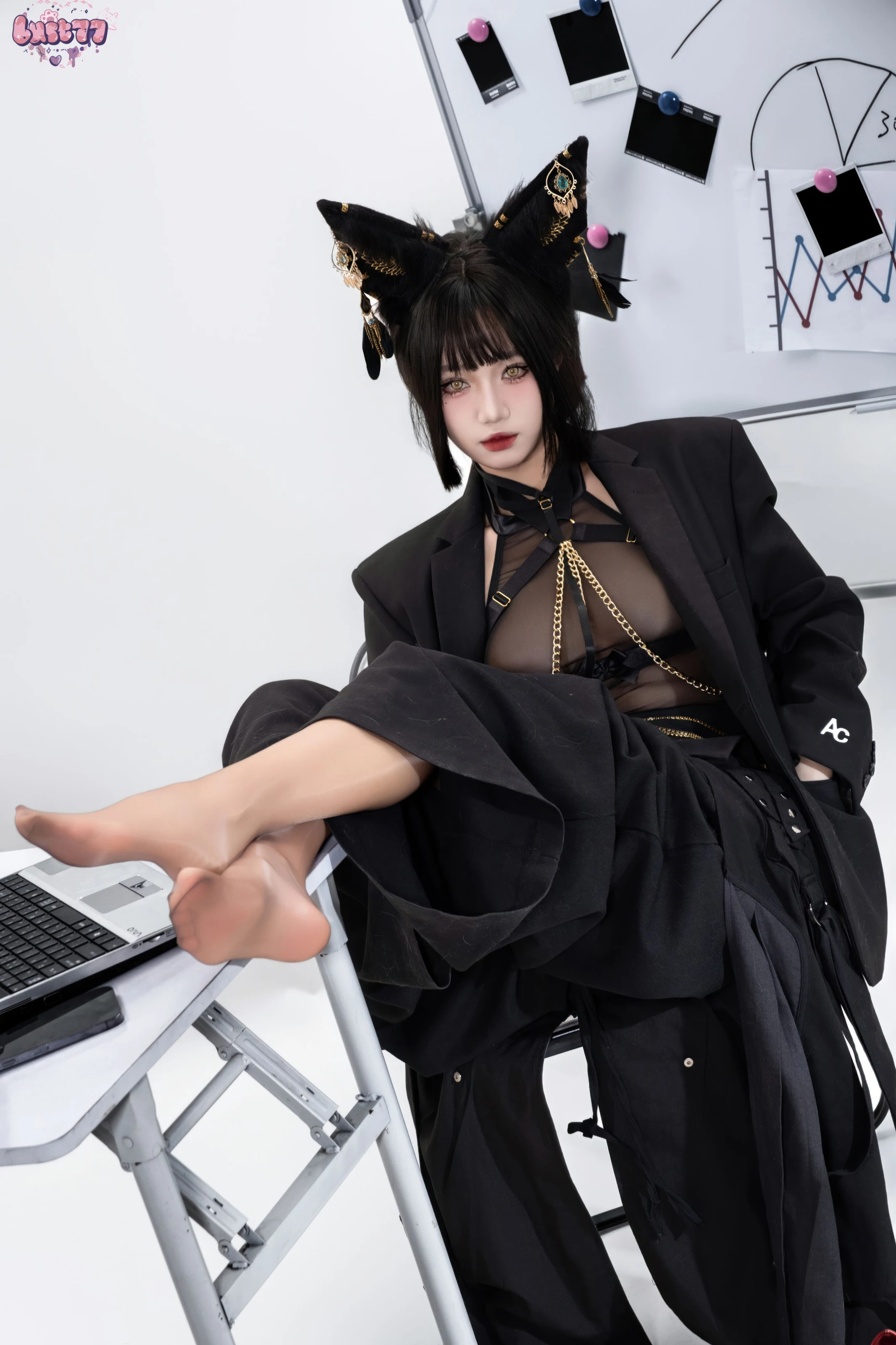 柒柒要乖哦 – 黑·阿努比斯 [168P]