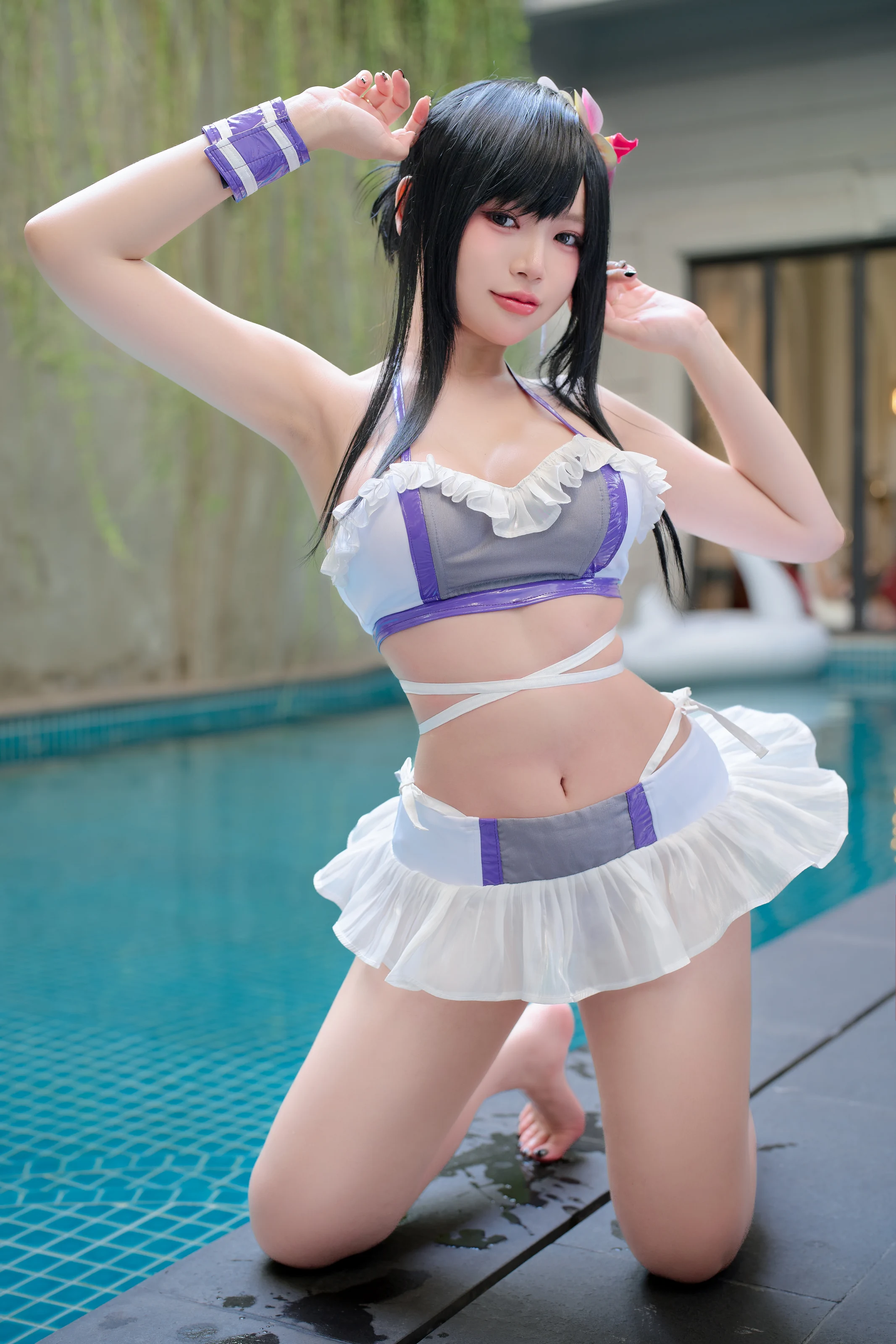 ZinieQ – Tifa Lockhart Swimsuit [38P]