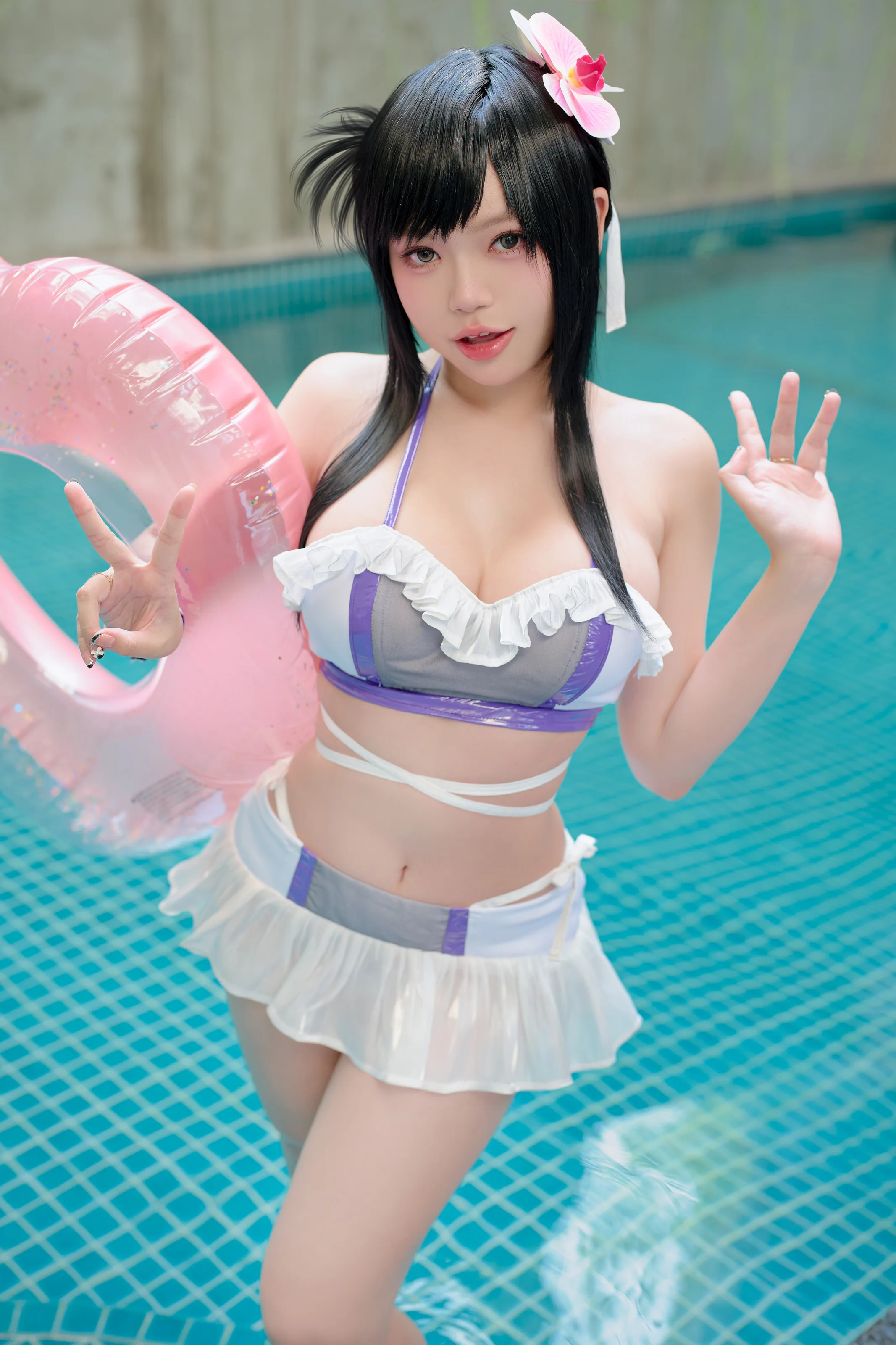 ZinieQ – Tifa Lockhart Swimsuit [38P]