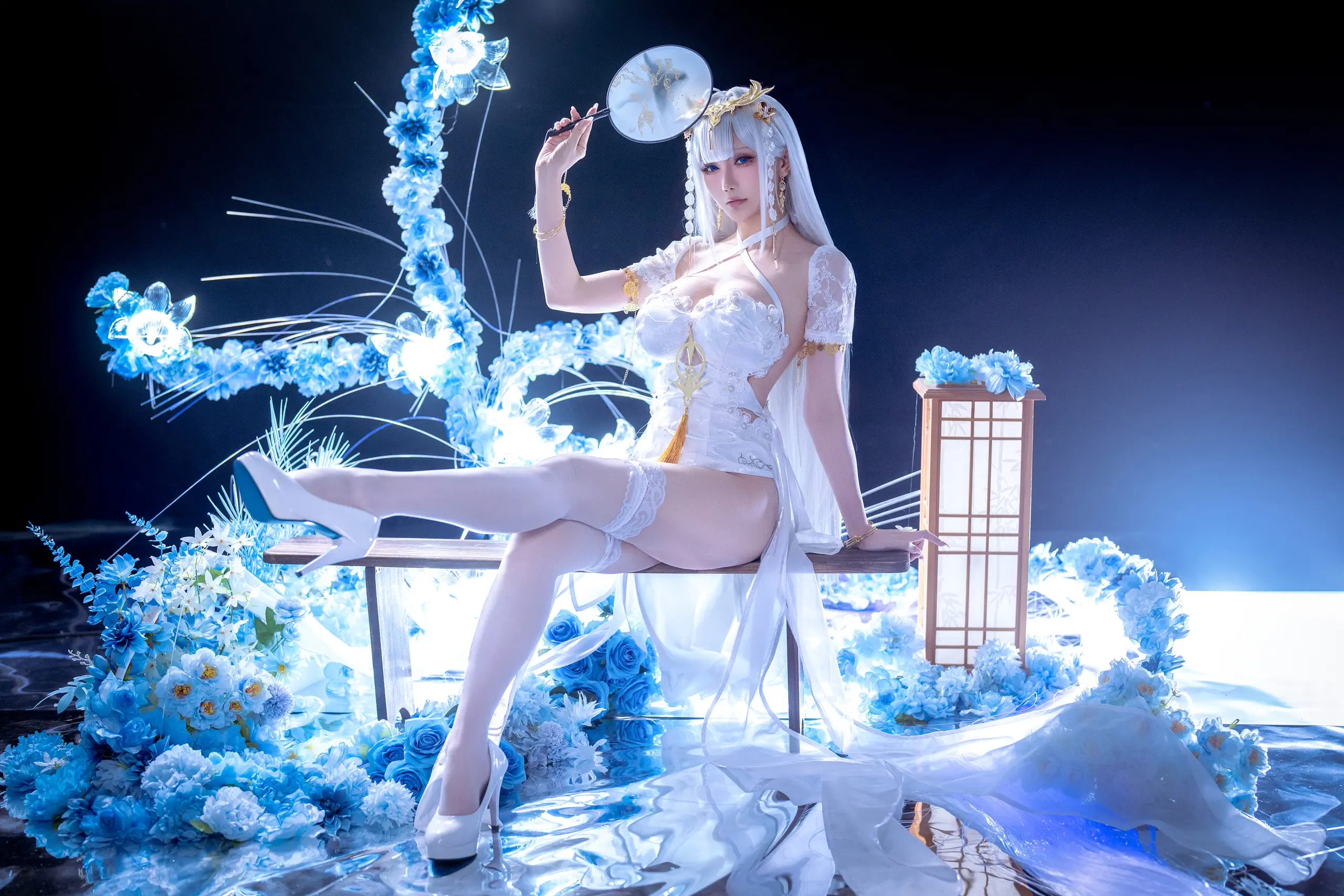 星之迟迟 – 26年1月计划E 碧蓝航线 埃姆登白旗袍 [50P]