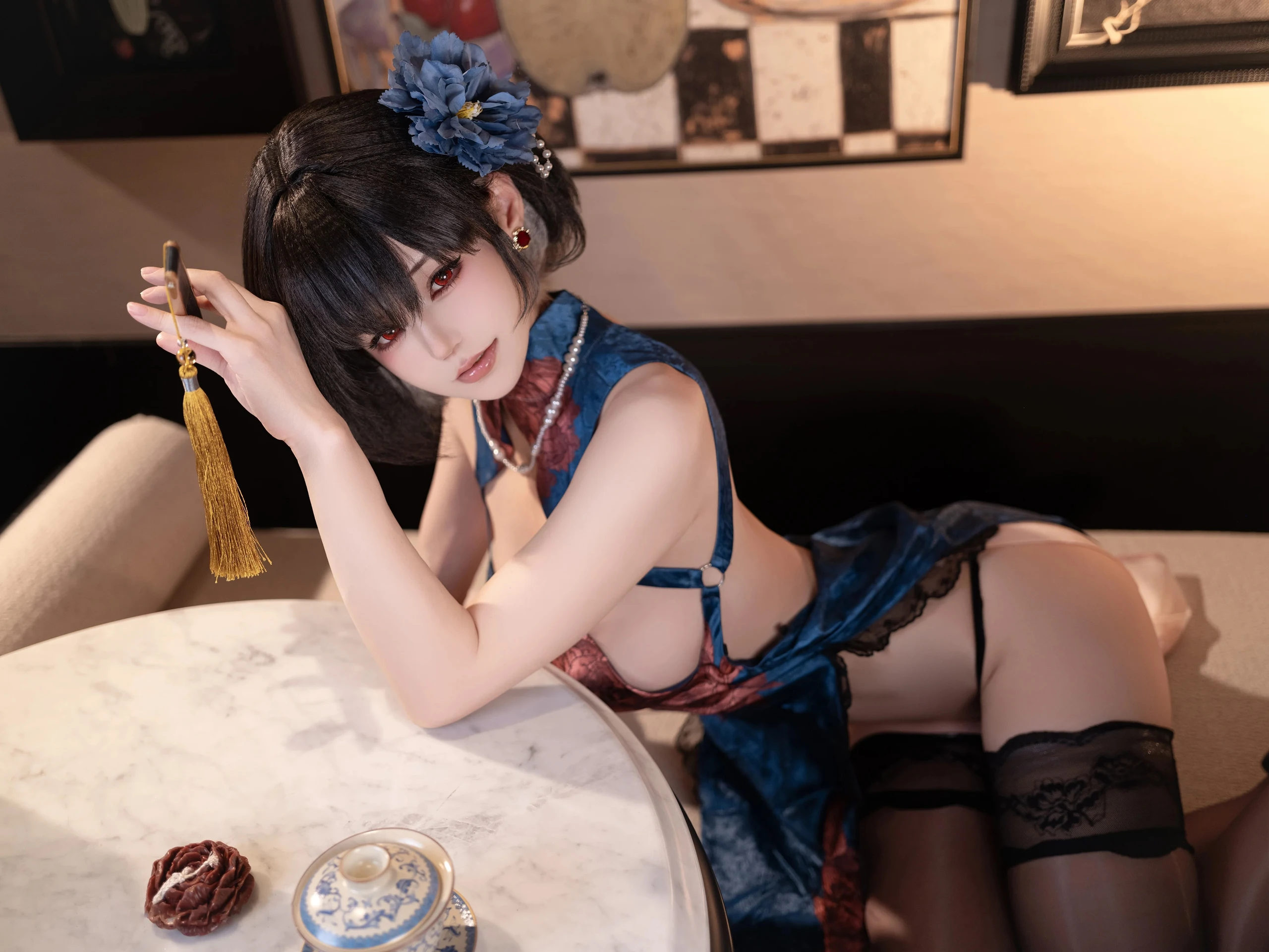 小仓千代w – 碧蓝航线 建武旗袍 [30P]