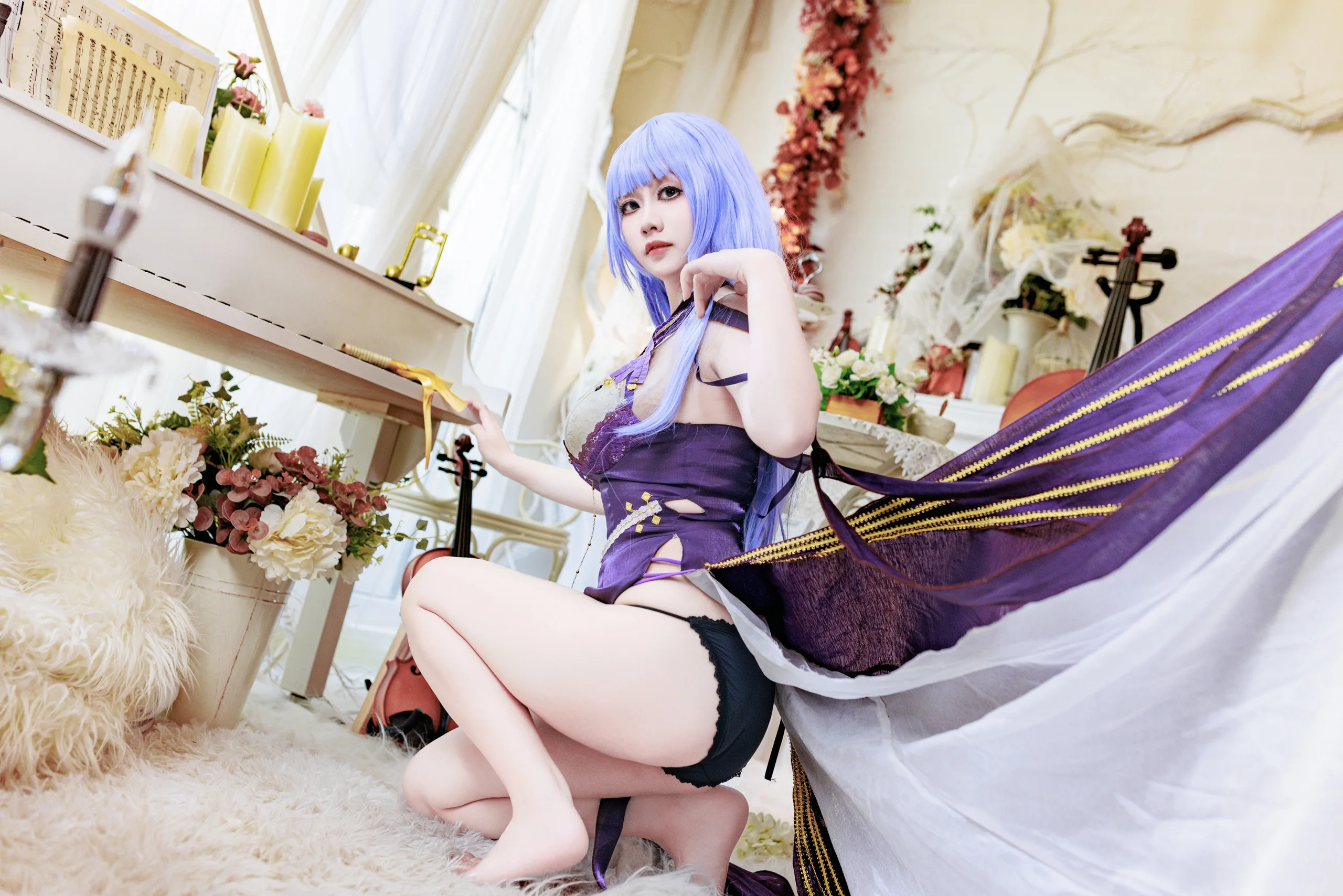 阿雪雪 – 黛朵礼服 [78P]