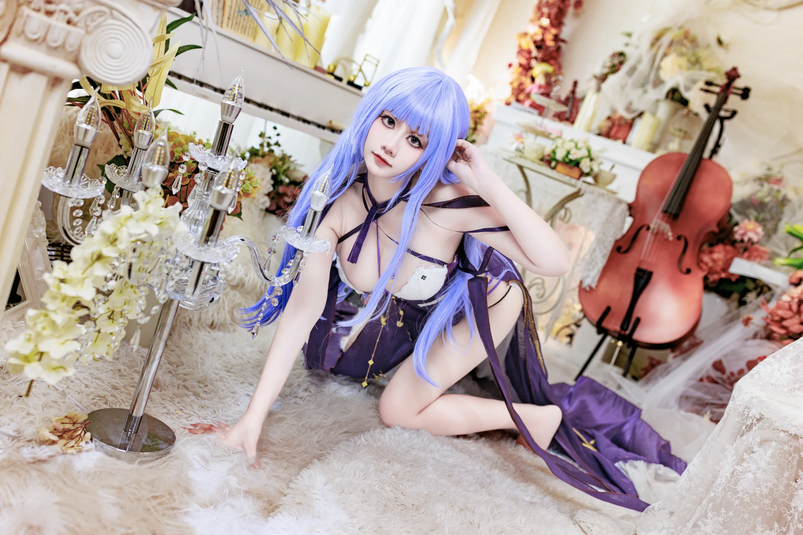 阿雪雪 – 黛朵礼服 [78P]