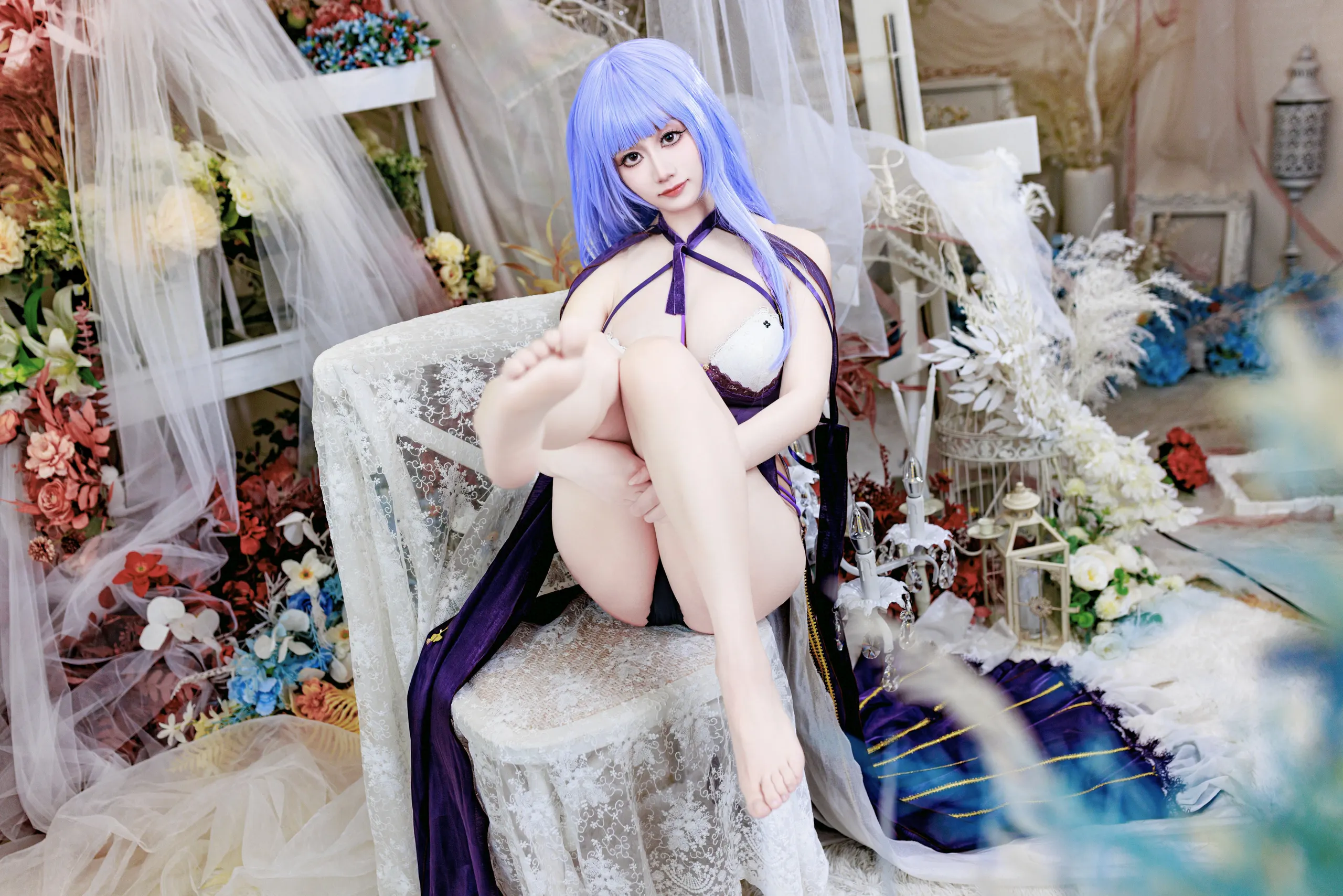 阿雪雪 – 黛朵礼服 [78P]