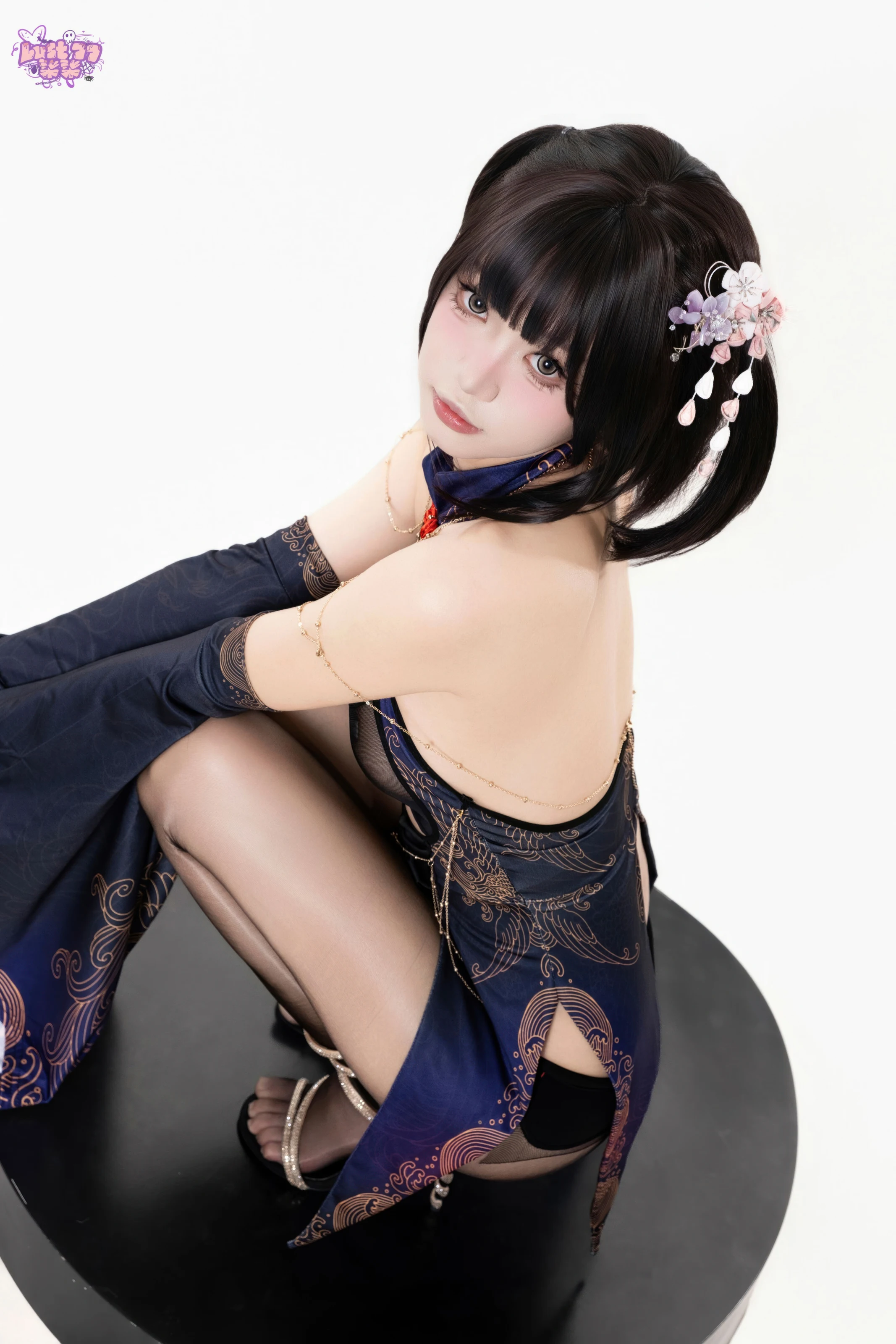 柒柒要乖哦 – 紫电 [70P]