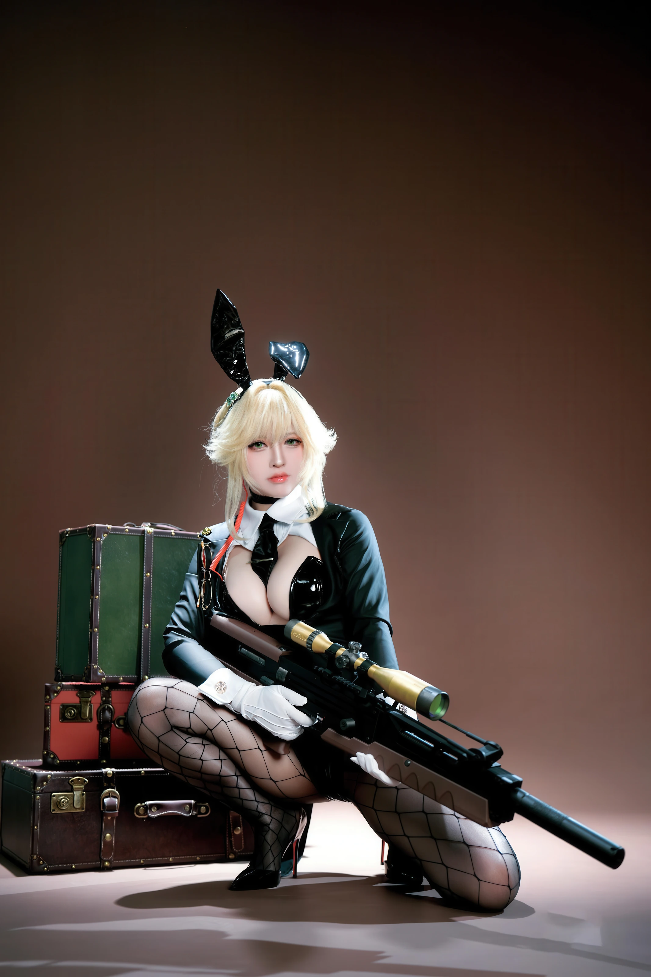 半半子 – Nikke胜利女神 爱德兔女郎 愛德ェントバニー [62P]