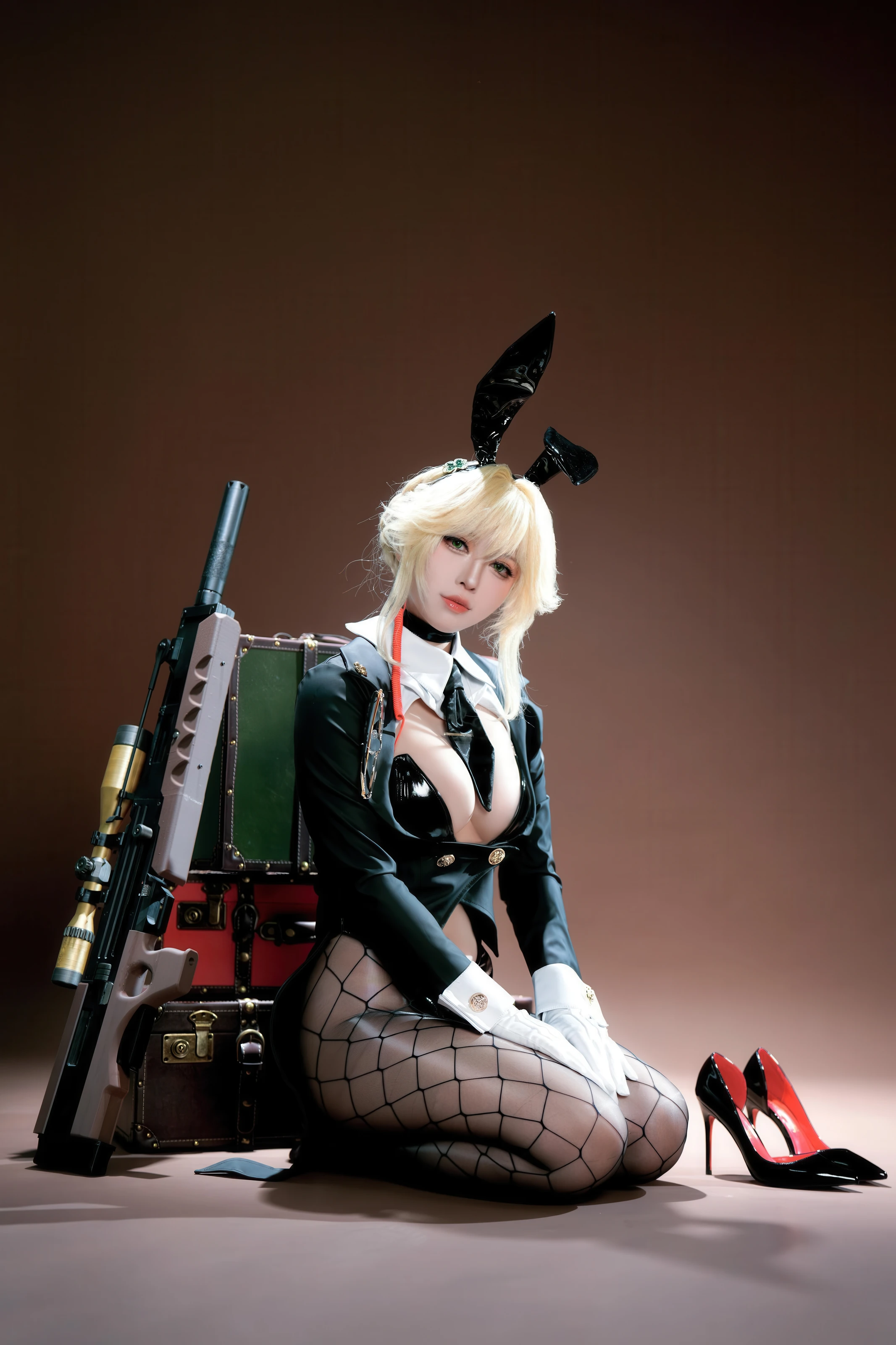 半半子 – Nikke胜利女神 爱德兔女郎 愛德ェントバニー [62P]