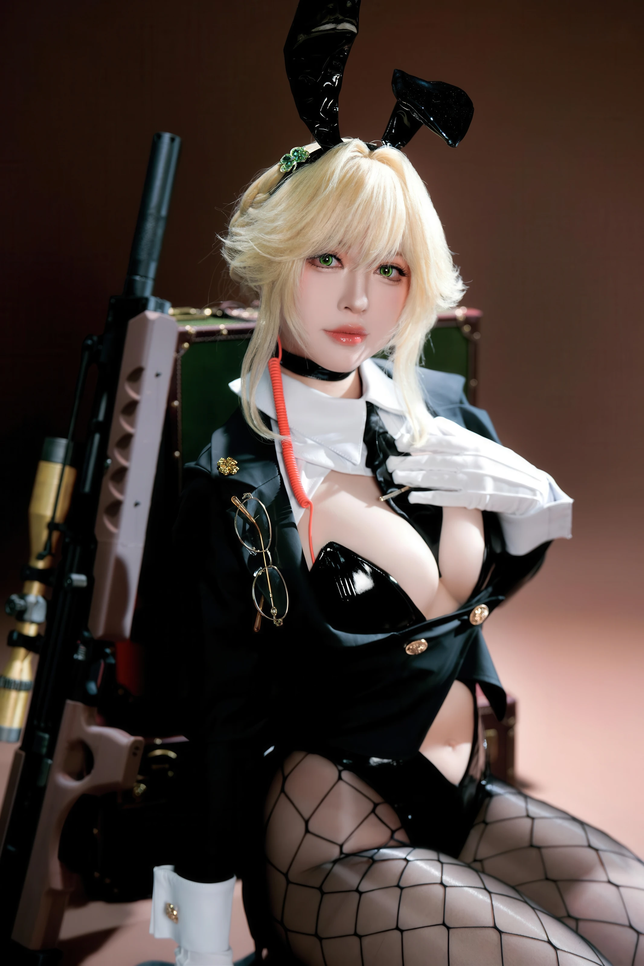 半半子 – Nikke胜利女神 爱德兔女郎 愛德ェントバニー [62P]