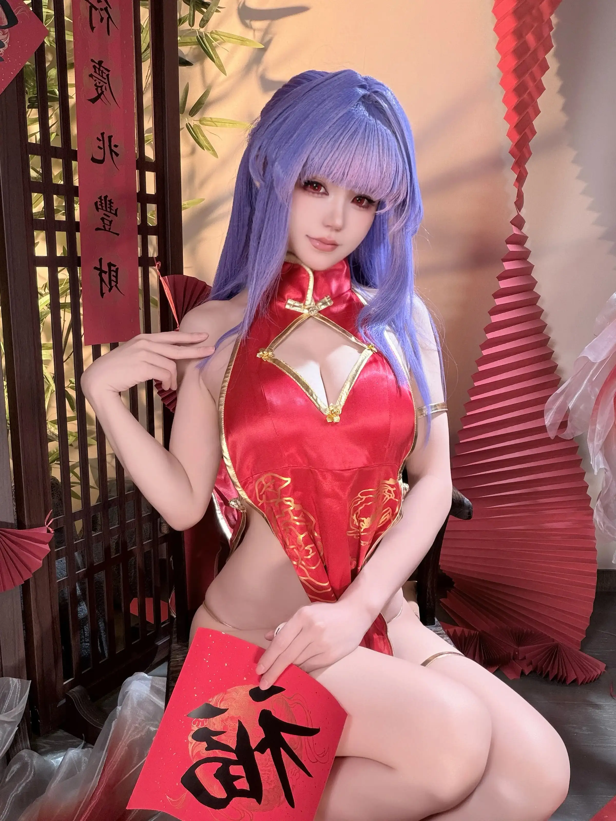 小仓千代w – Patreon订阅 萌姬联合旗袍[29P]