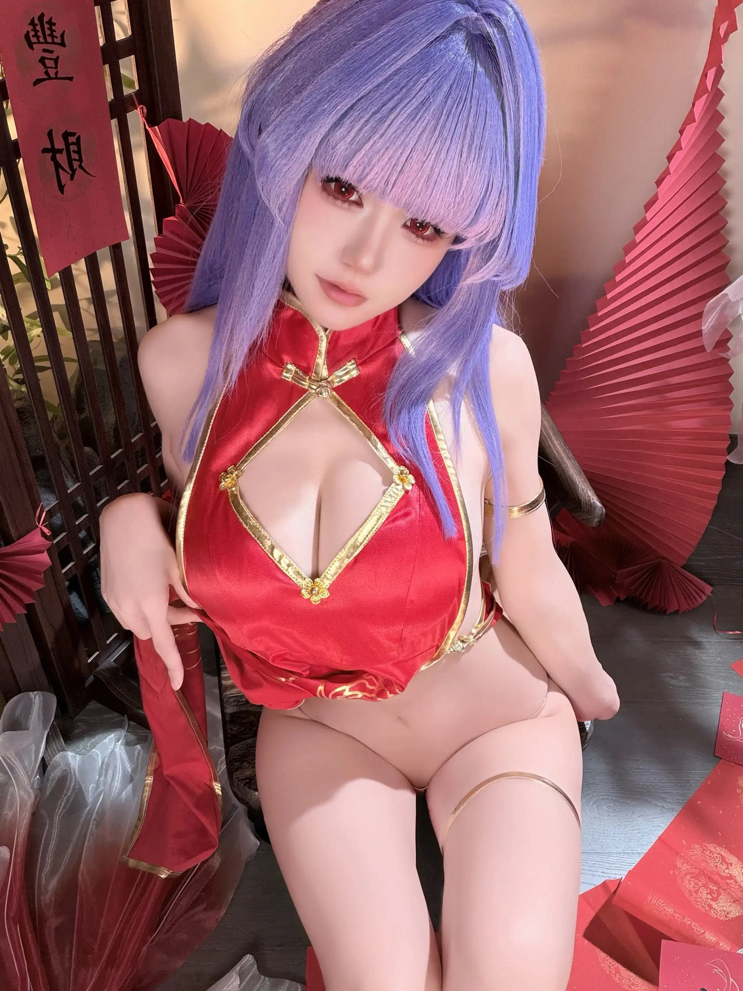 小仓千代w – Patreon订阅 萌姬联合旗袍[29P]