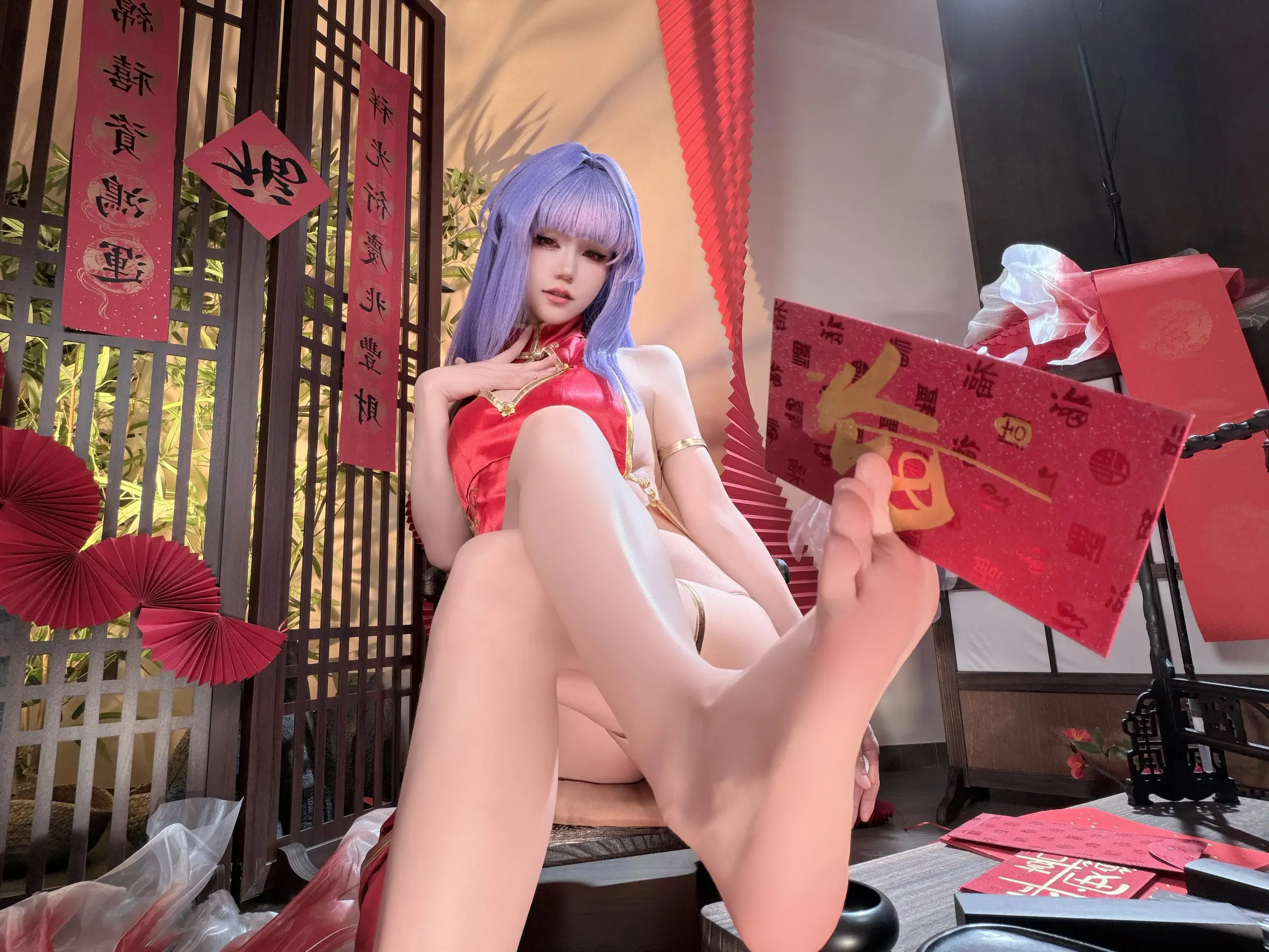 小仓千代w – Patreon订阅 萌姬联合旗袍[29P]